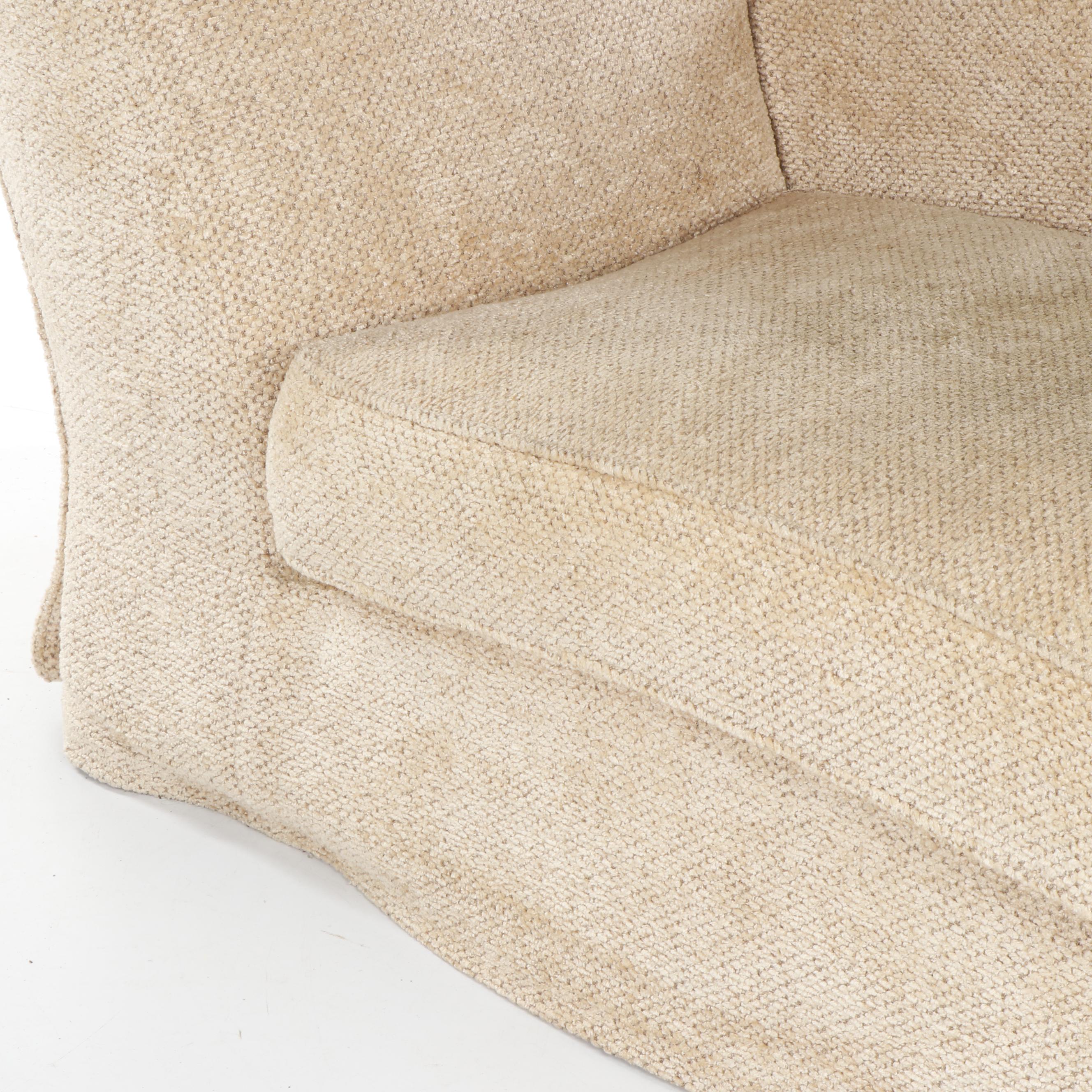 Contemporary Christian Liaigre for Holly Hunt Beige Upholstered Chaise Lounge