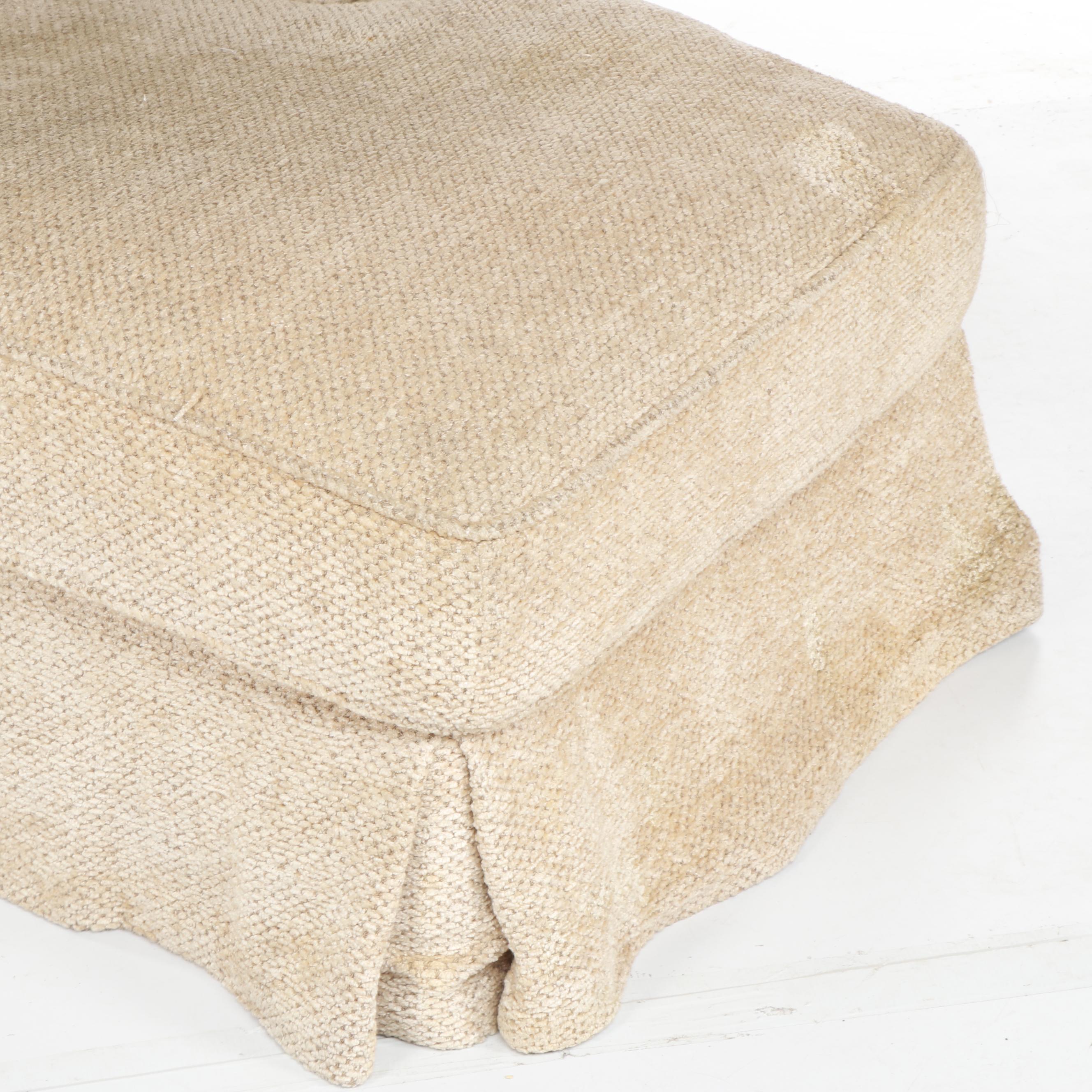 Contemporary Christian Liaigre for Holly Hunt Beige Upholstered Chaise Lounge