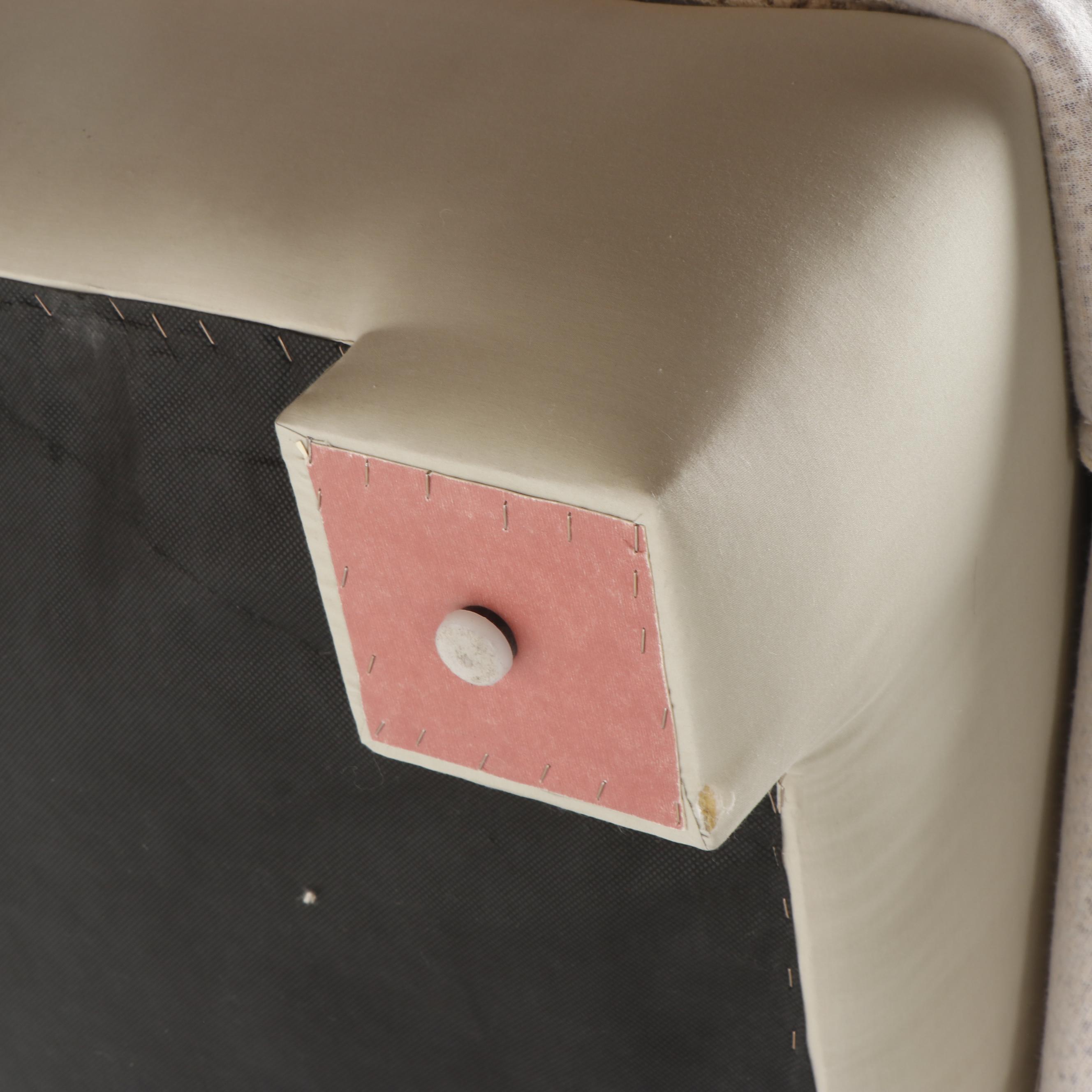 Contemporary Christian Liaigre for Holly Hunt Beige Upholstered Chaise Lounge