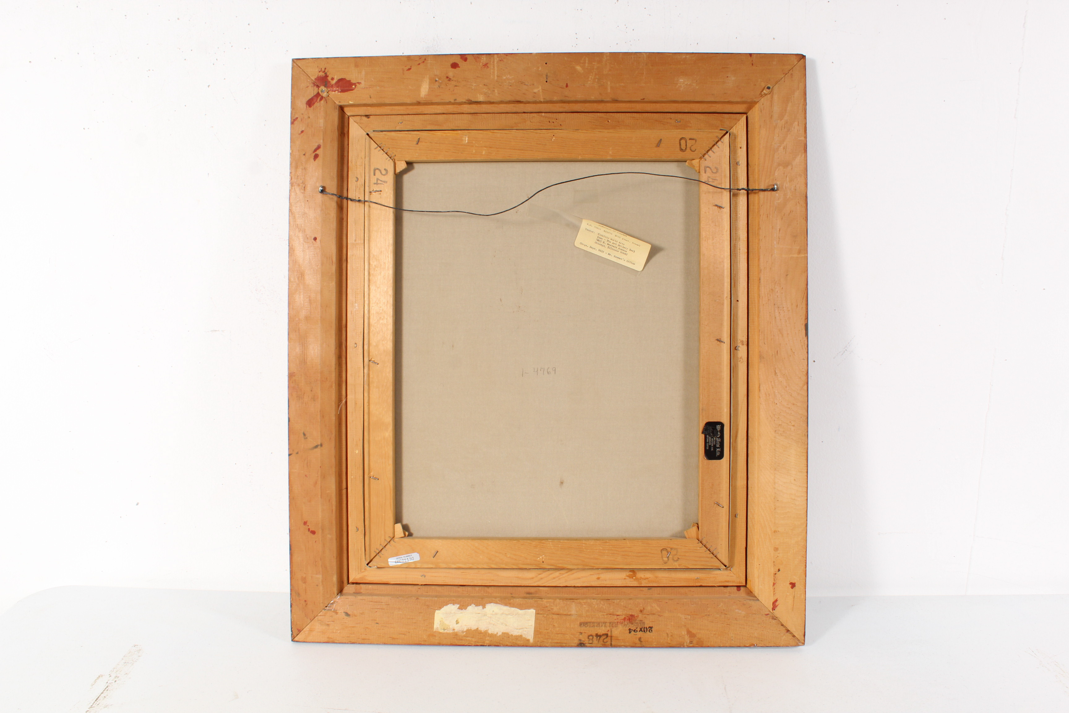 H. B. Forster Mountain Landscape Oil Painting