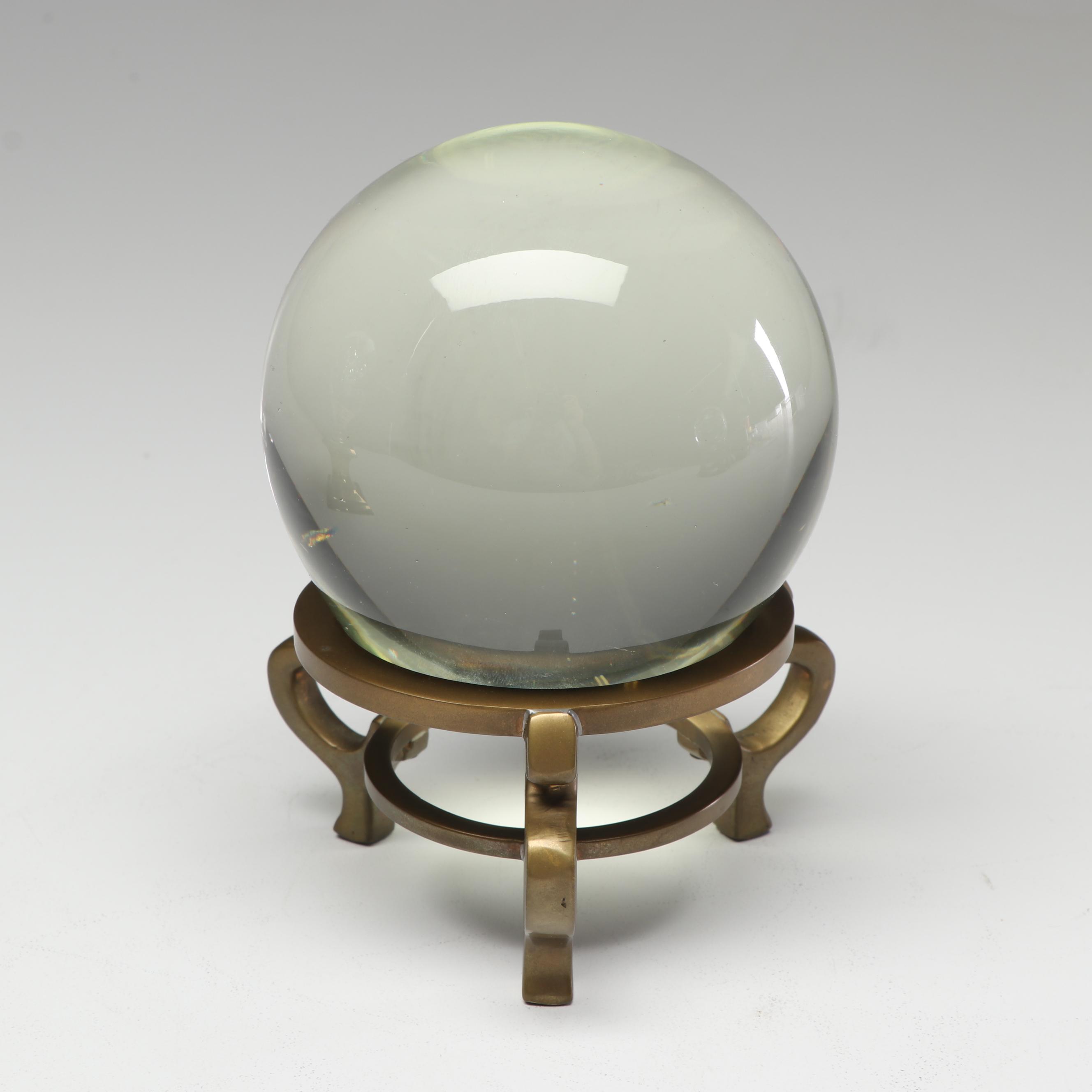Glass and Crystal Paperweights Featuring Isle of Wright Glass