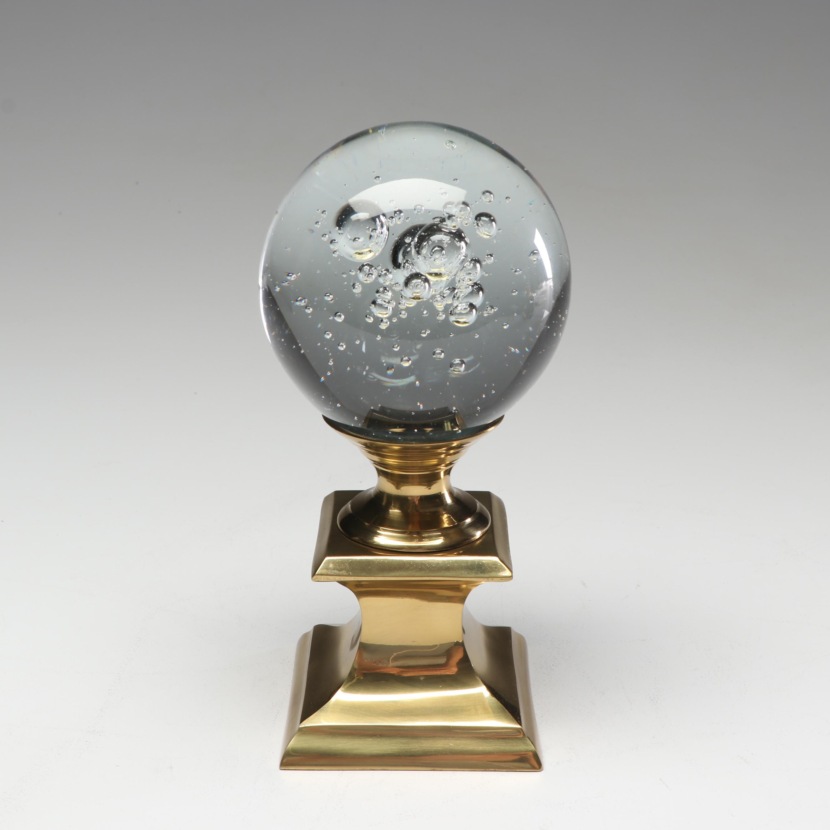 Glass and Crystal Paperweights Featuring Isle of Wright Glass