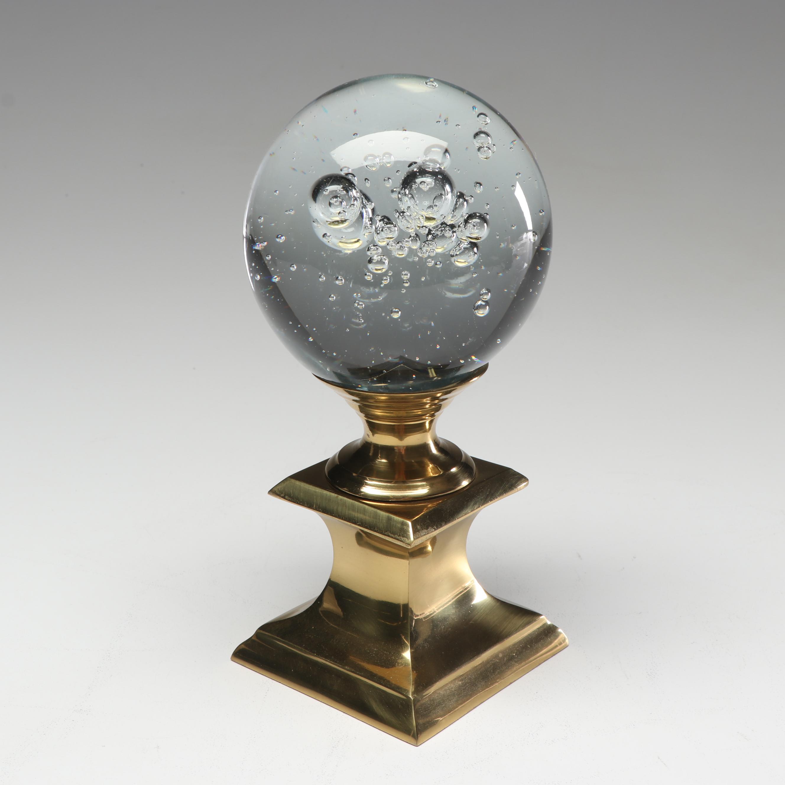 Glass and Crystal Paperweights Featuring Isle of Wright Glass