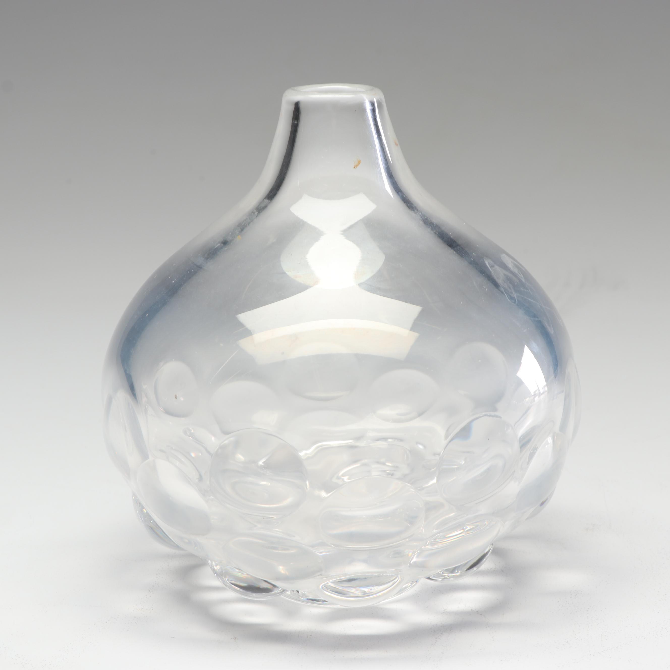 Orrefors Glass Vase