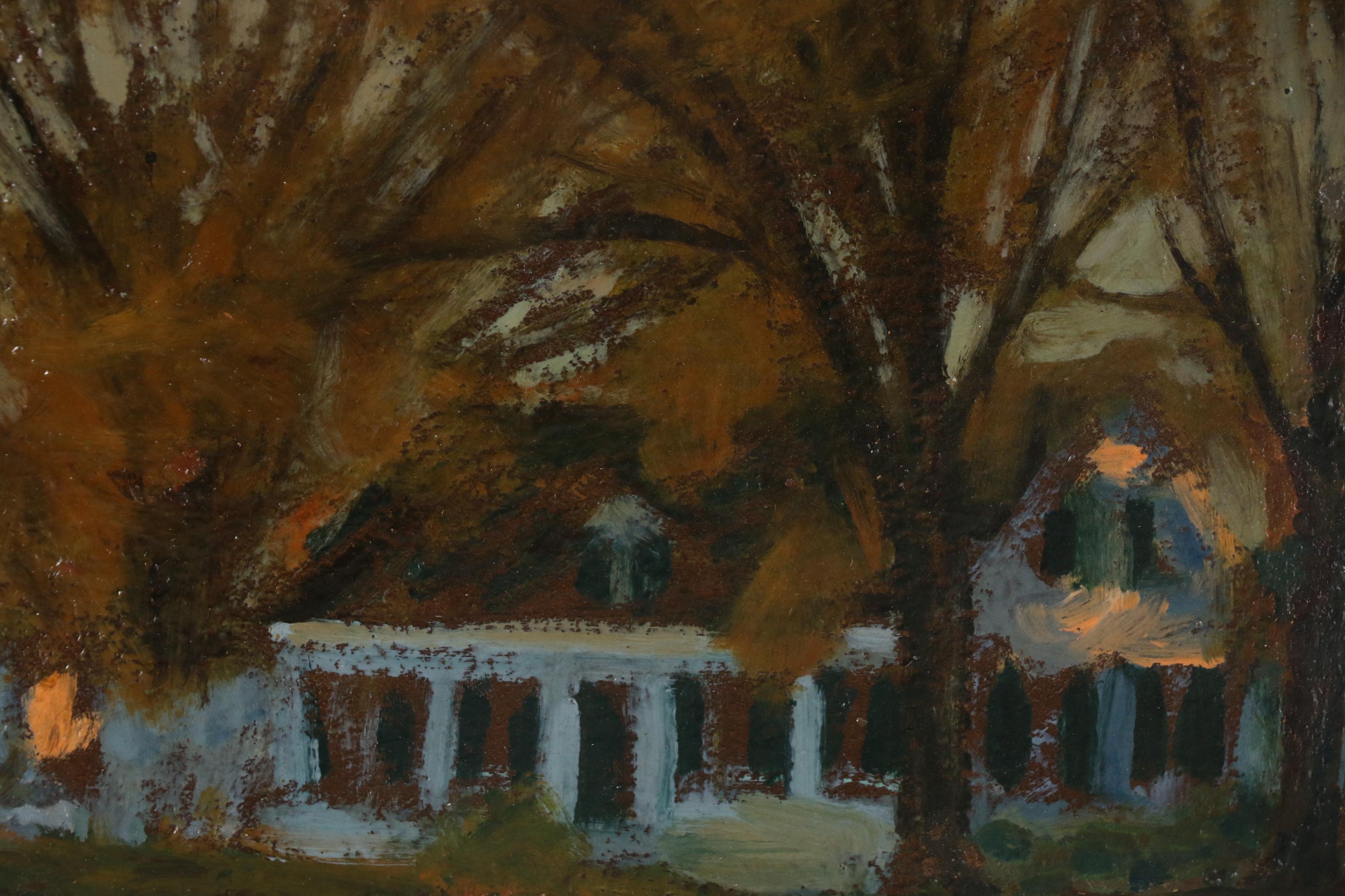 Robert Whitmore Oil Painting "Cottage on Limestone St. in Yellow Springs"