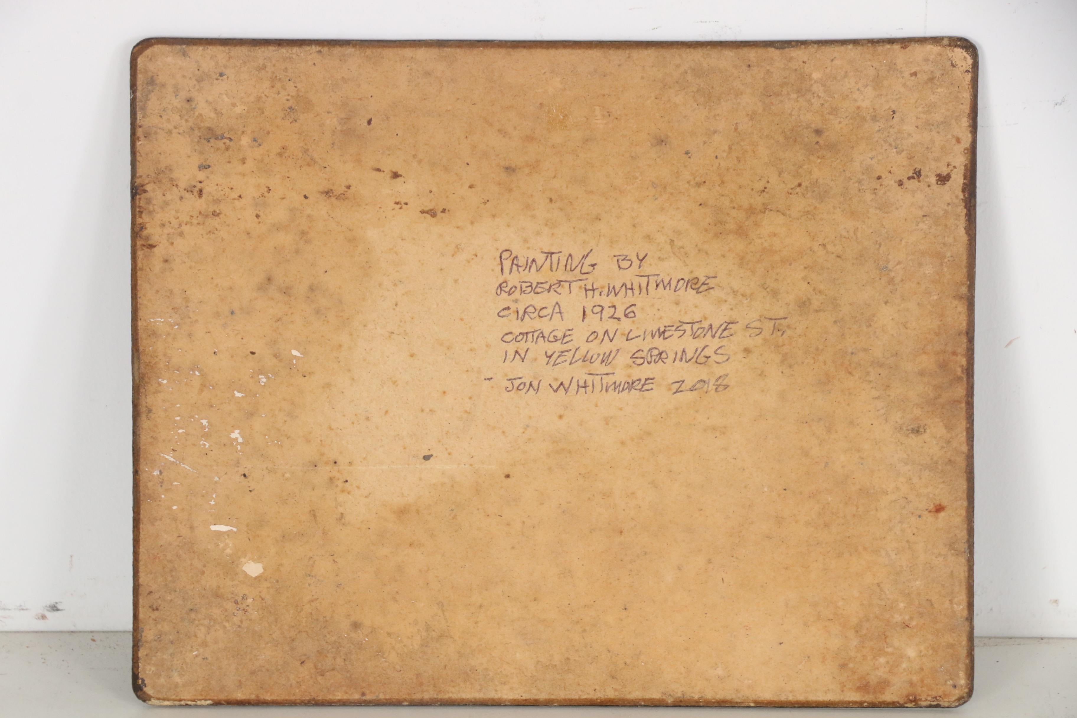 Robert Whitmore Oil Painting "Cottage on Limestone St. in Yellow Springs"