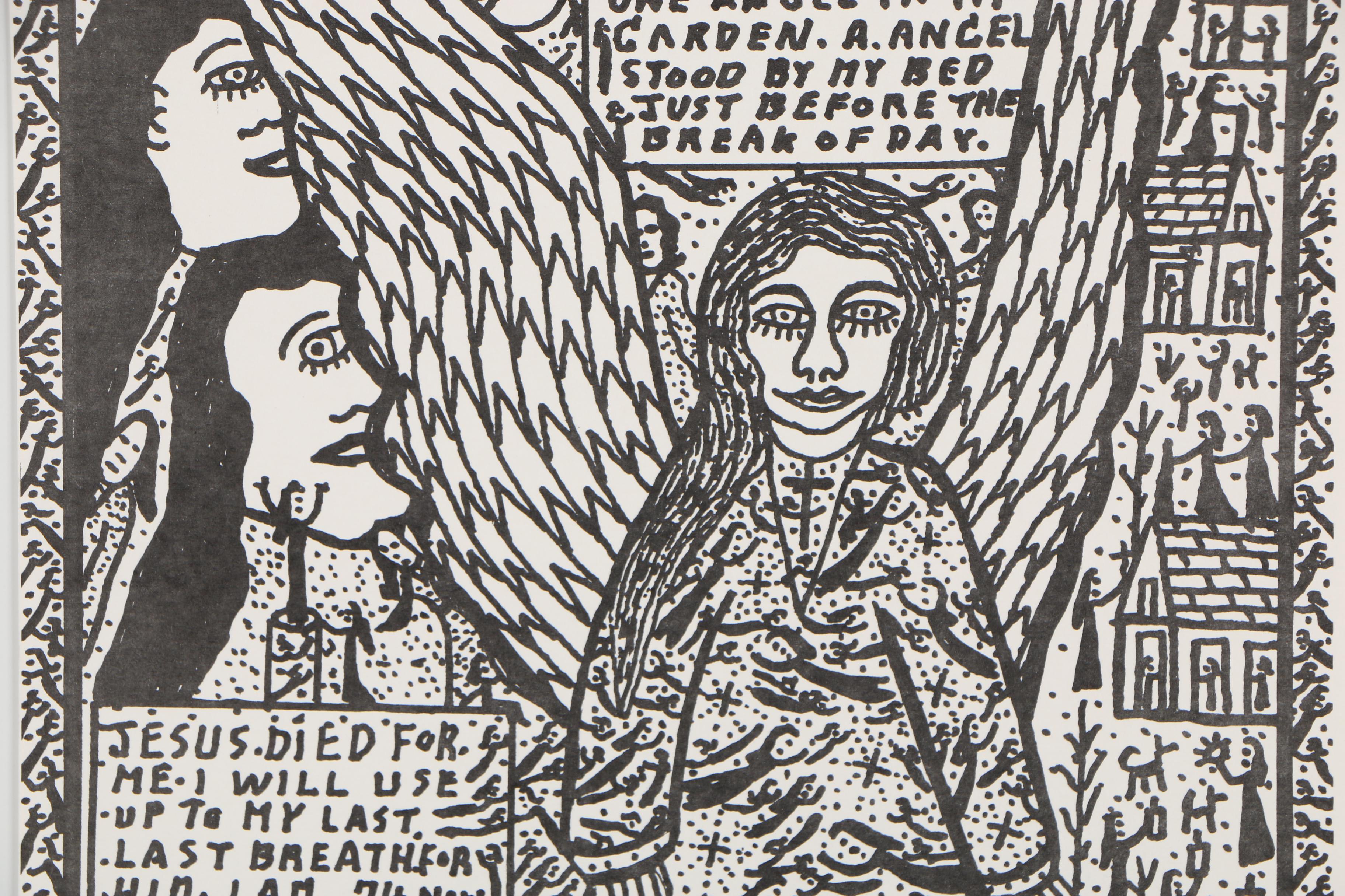 Howard Finster 1991 Folk Art Lithograph Poster