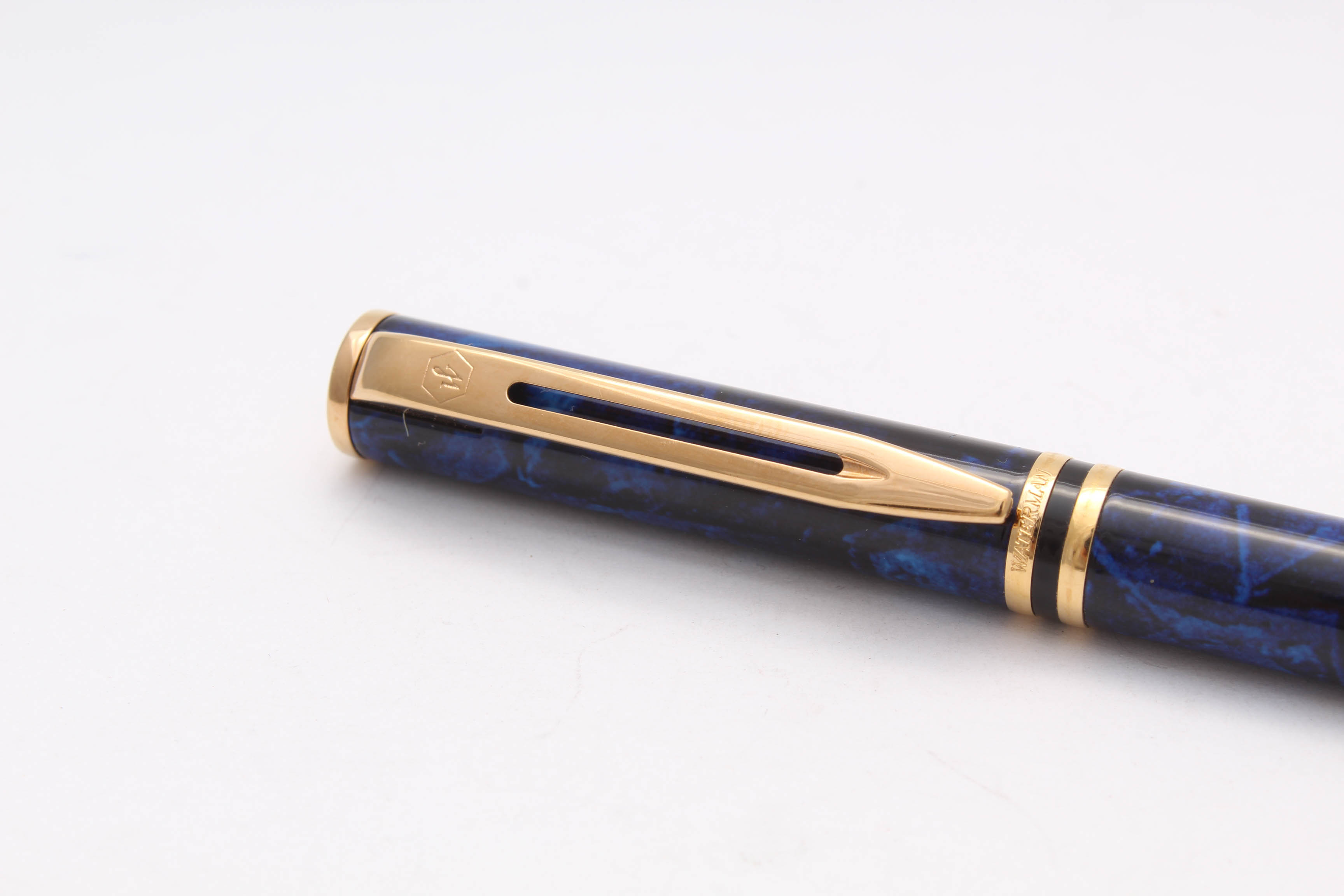Waterman Paris "Laureat" Mineral Blue Ballpoint Pen