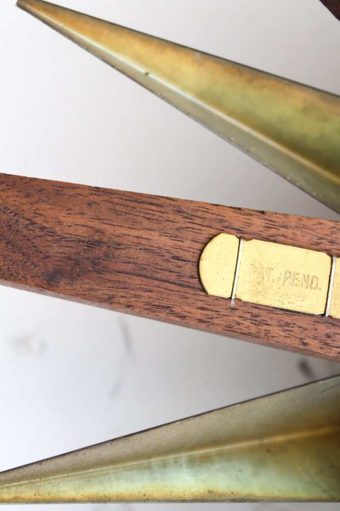 Mid Century Modern Elgin Starburst Wall Clock