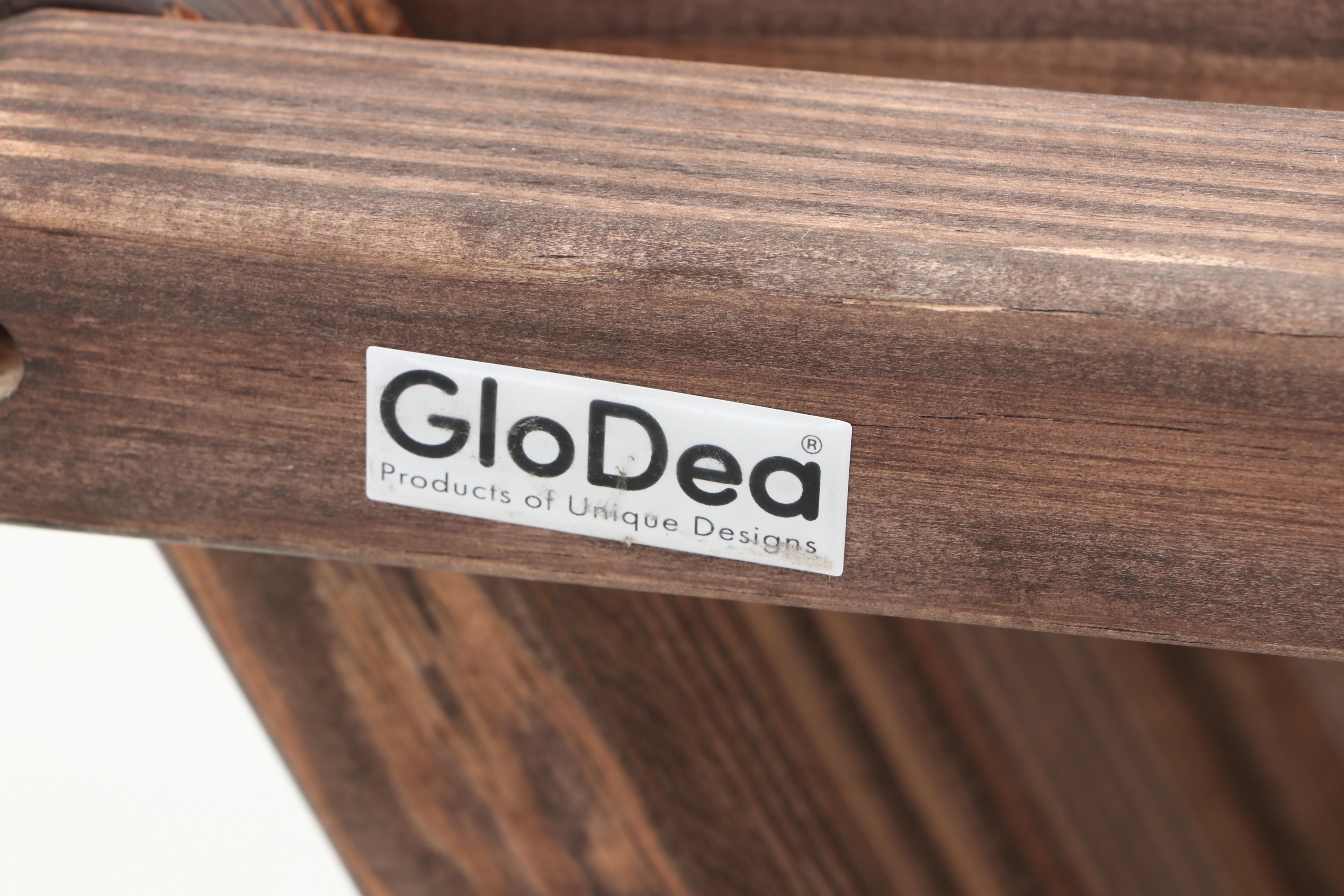 "X Square" Weathered Oak Console Table by "GloDea"