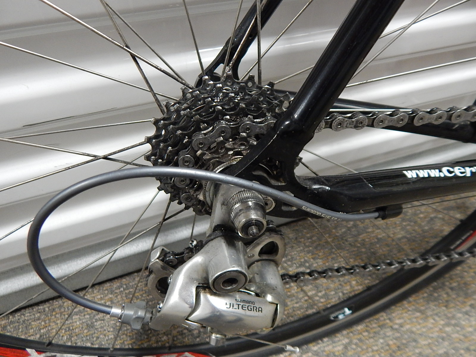 2000 Cervelo Canadian Made Soloist Street Race Bicycle with Many Upgrades, Shoes