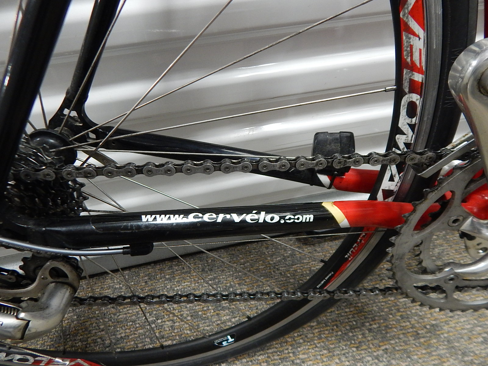 2000 Cervelo Canadian Made Soloist Street Race Bicycle with Many Upgrades, Shoes