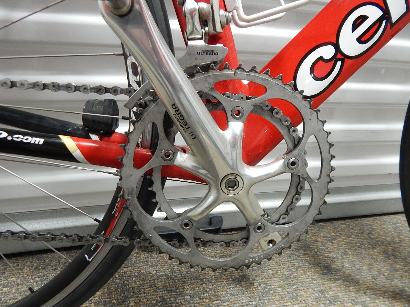 2000 Cervelo Canadian Made Soloist Street Race Bicycle with Many Upgrades, Shoes