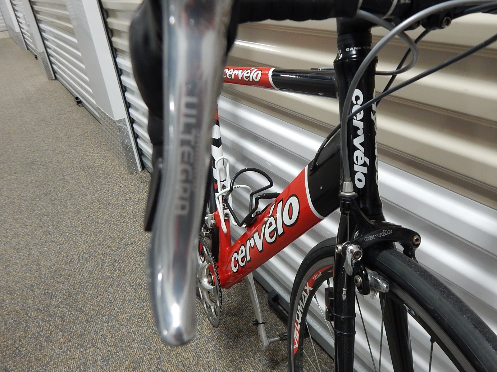 2000 Cervelo Canadian Made Soloist Street Race Bicycle with Many Upgrades, Shoes