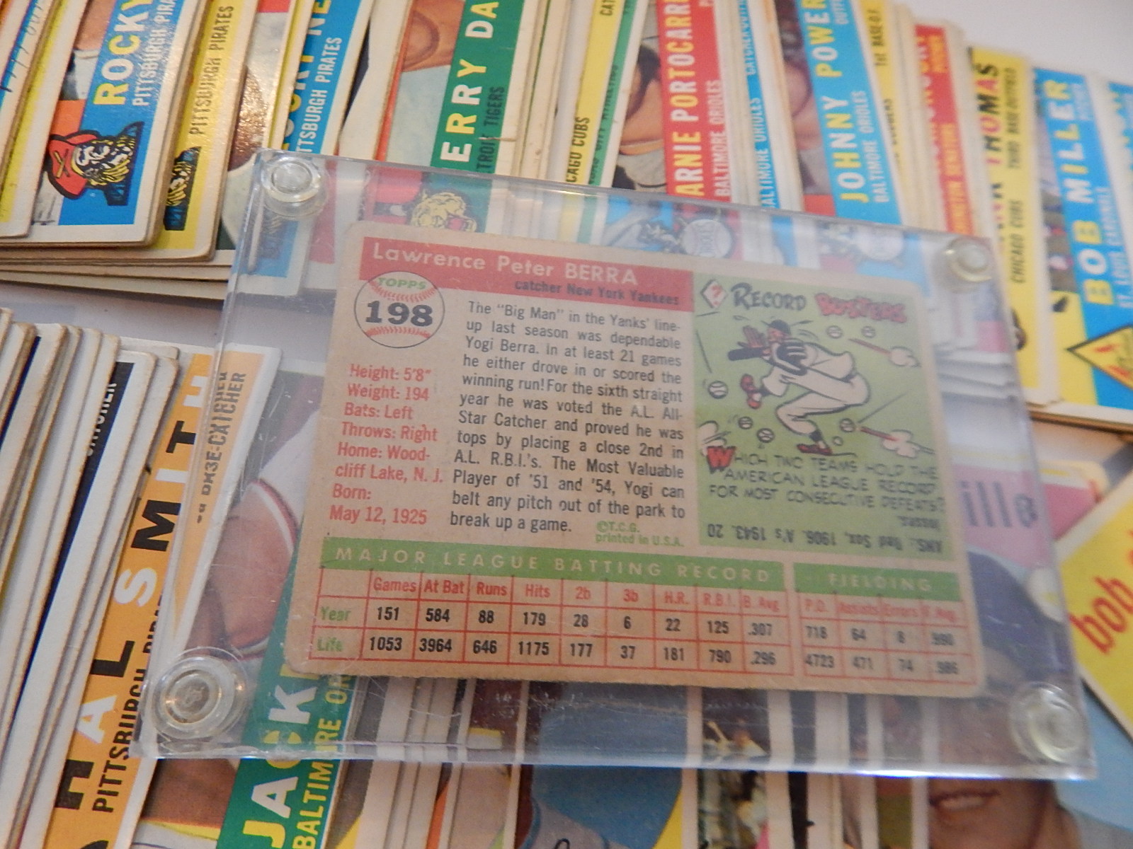 Large Vintage Baseball Card Collection with Rookies and Stars, 1952 to 1961