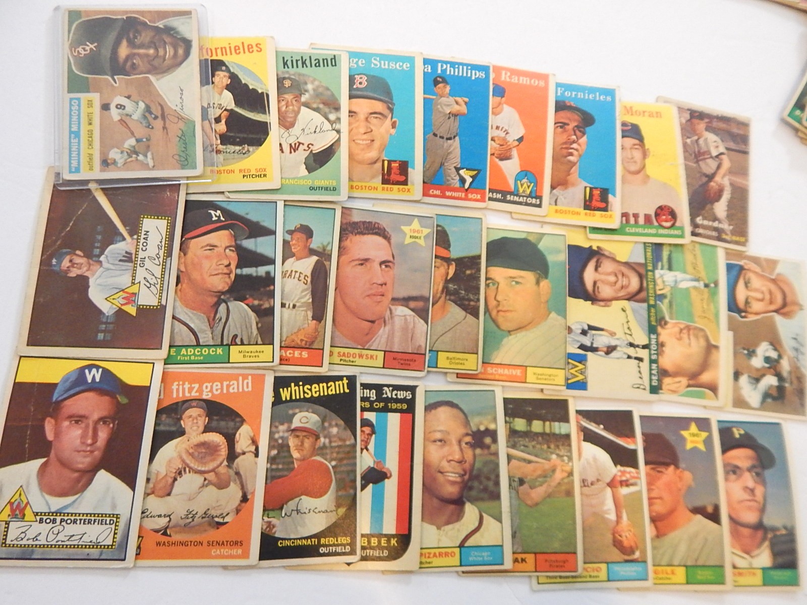 Large Vintage Baseball Card Collection with Rookies and Stars, 1952 to 1961