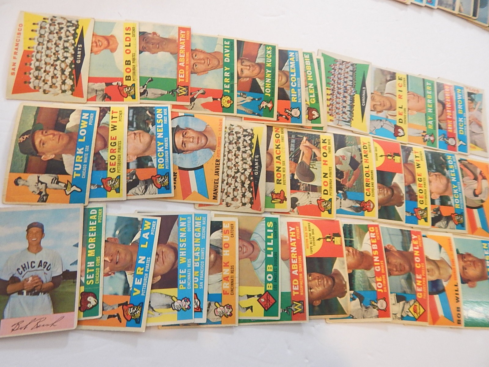 Large Vintage Baseball Card Collection with Rookies and Stars, 1952 to 1961