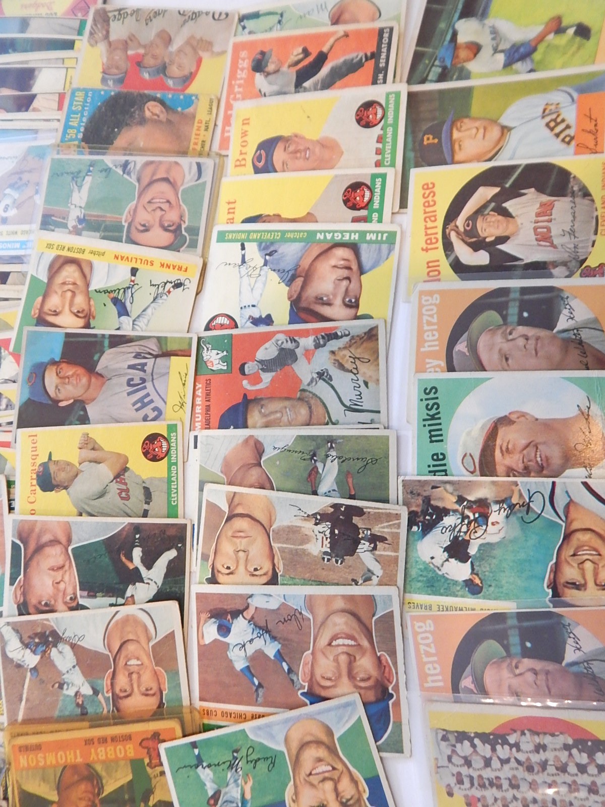 Large Vintage Baseball Card Collection with Rookies and Stars, 1952 to 1961