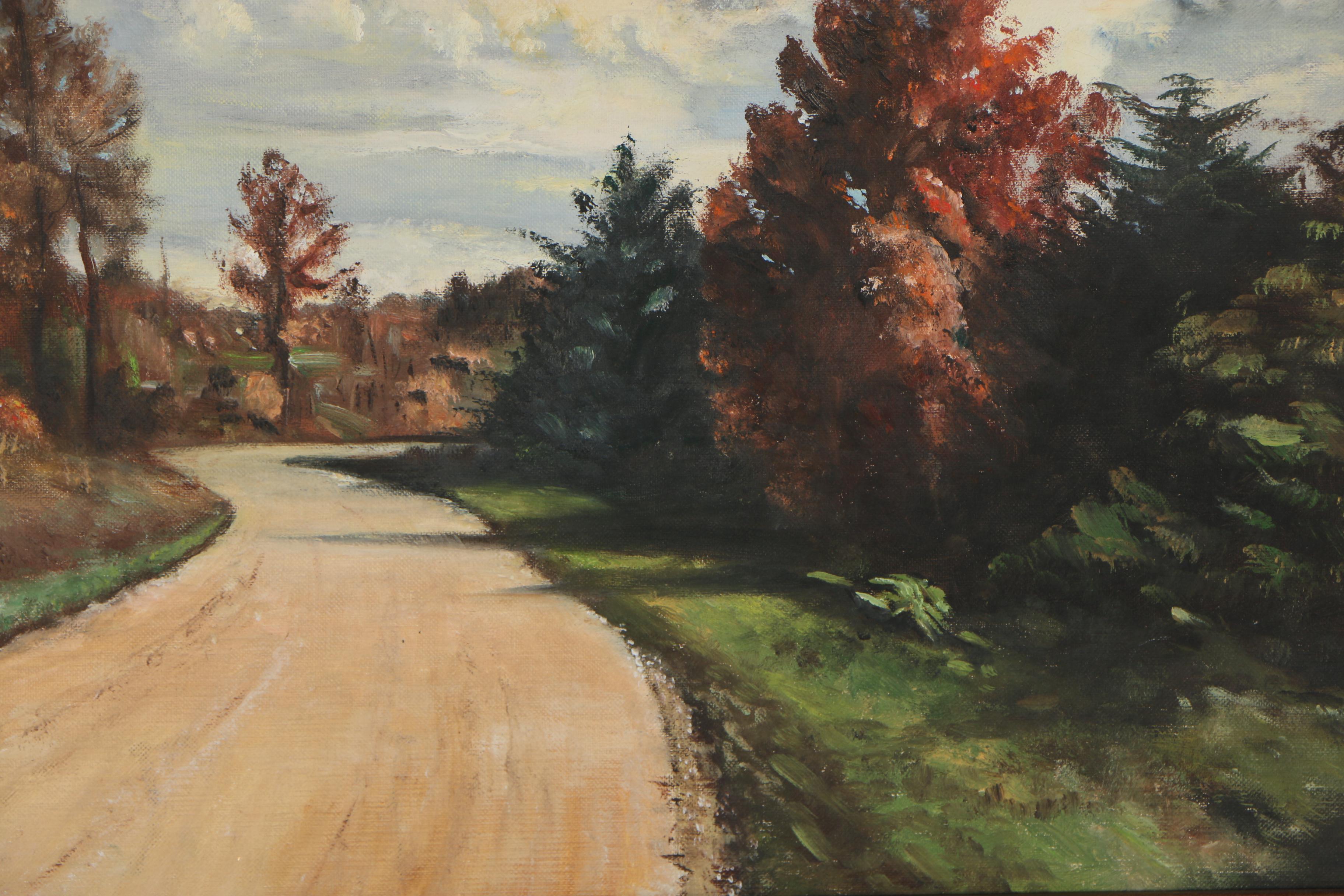 Cecil Rose Landscape Oil Painting