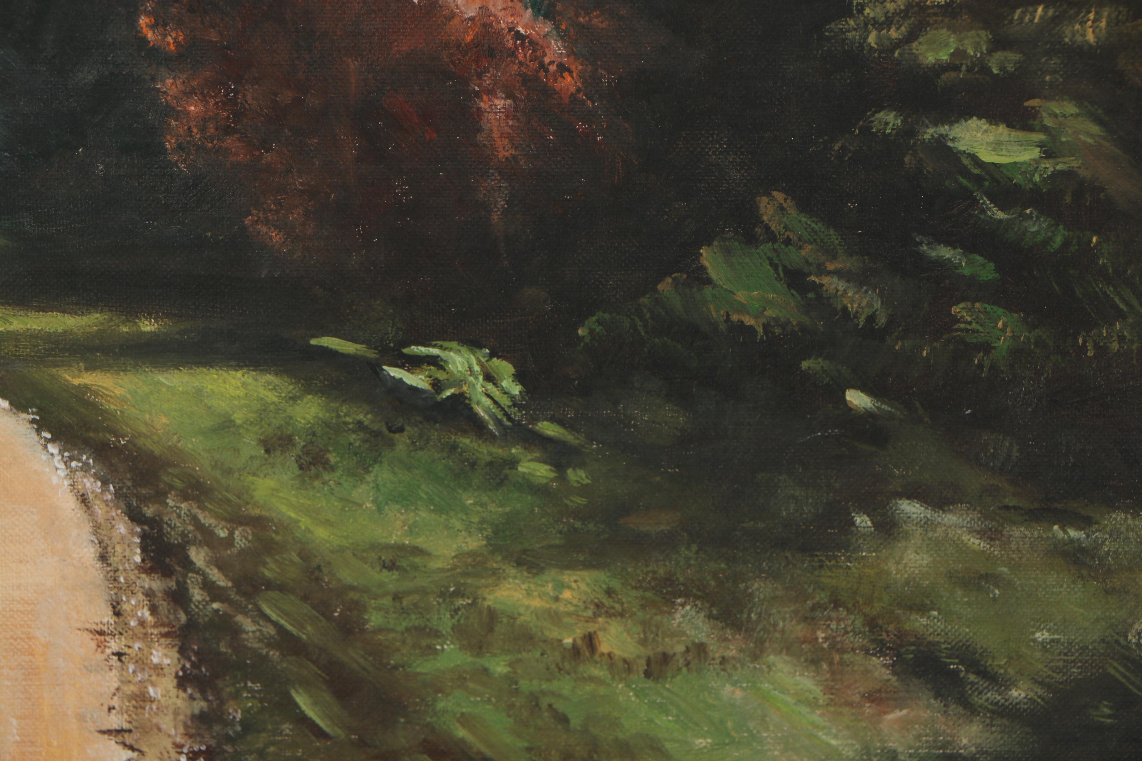 Cecil Rose Landscape Oil Painting