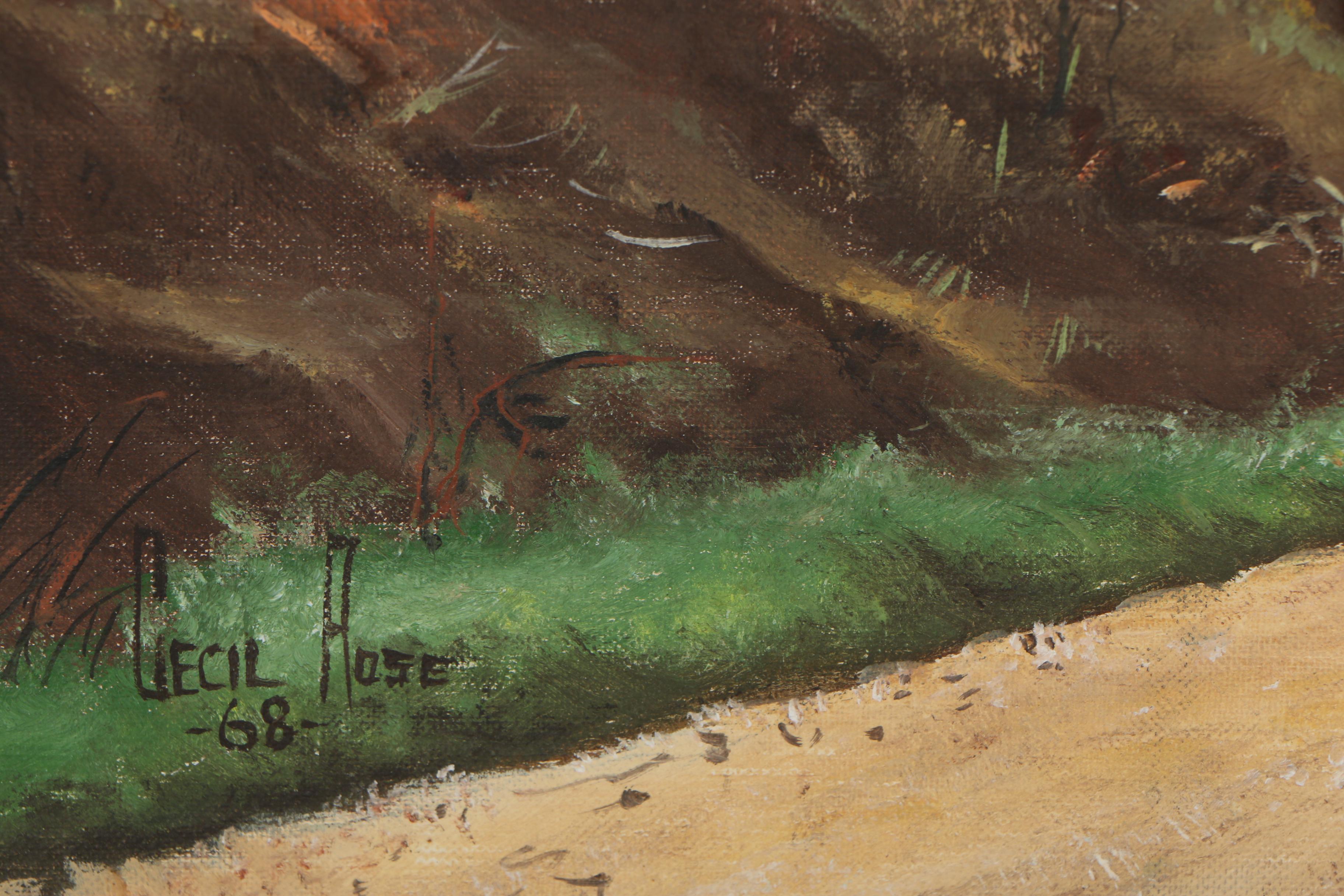 Cecil Rose Landscape Oil Painting