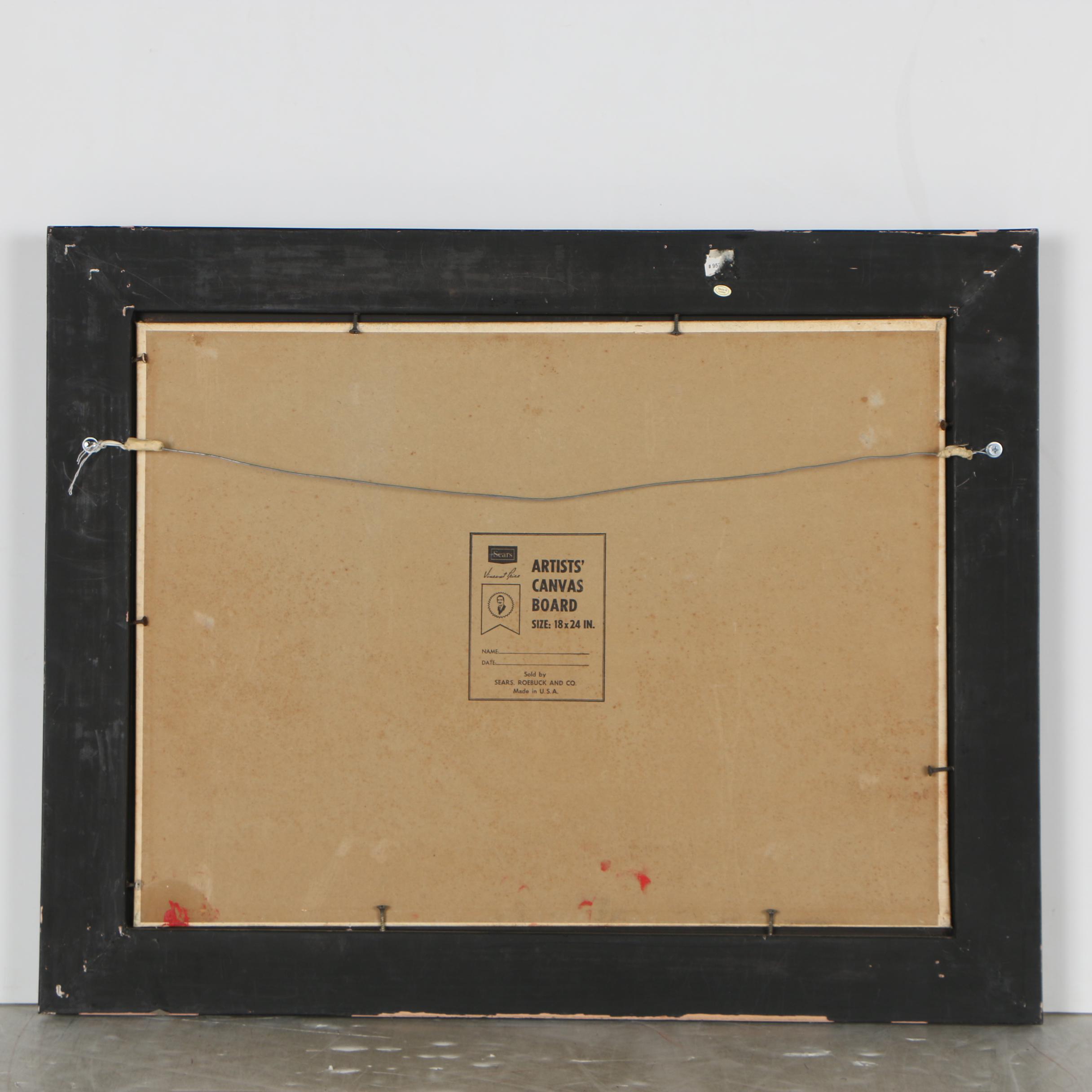 Cecil Rose Landscape Oil Painting