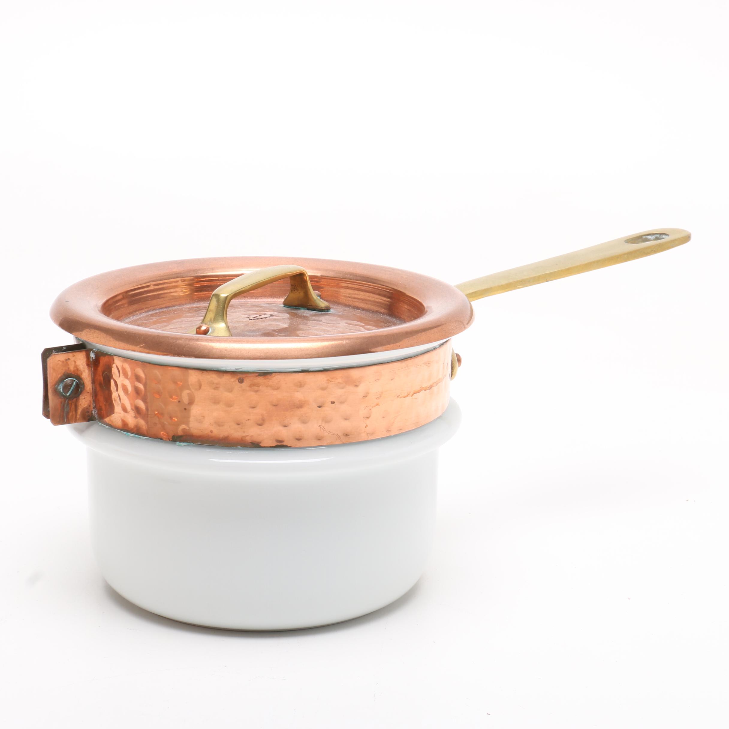 Copper Charles F. Lamalle French Bain-Marie