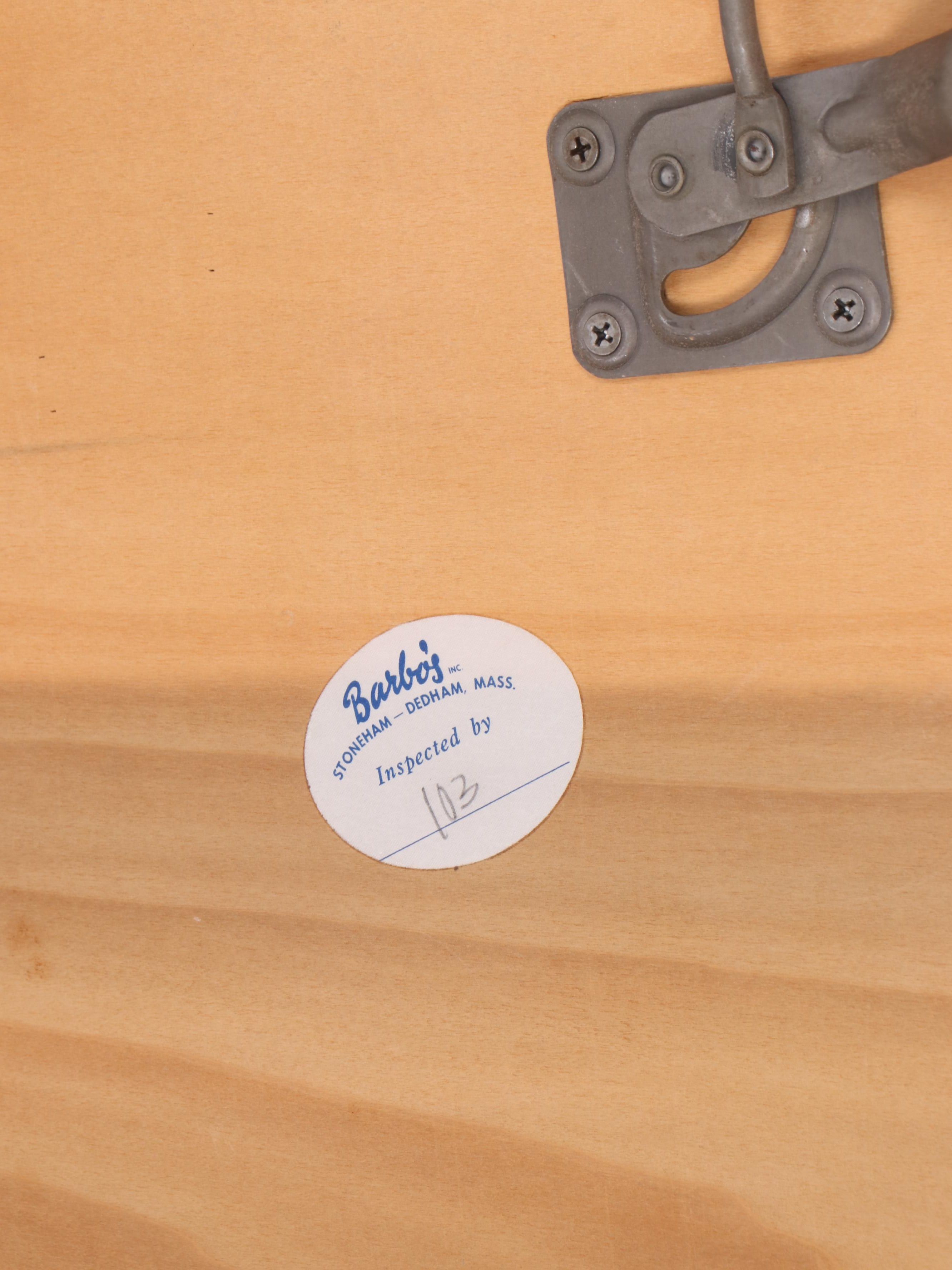 Thomasville "Tableau" Expandable Dining Table and Chair Set, Mid 20th Century