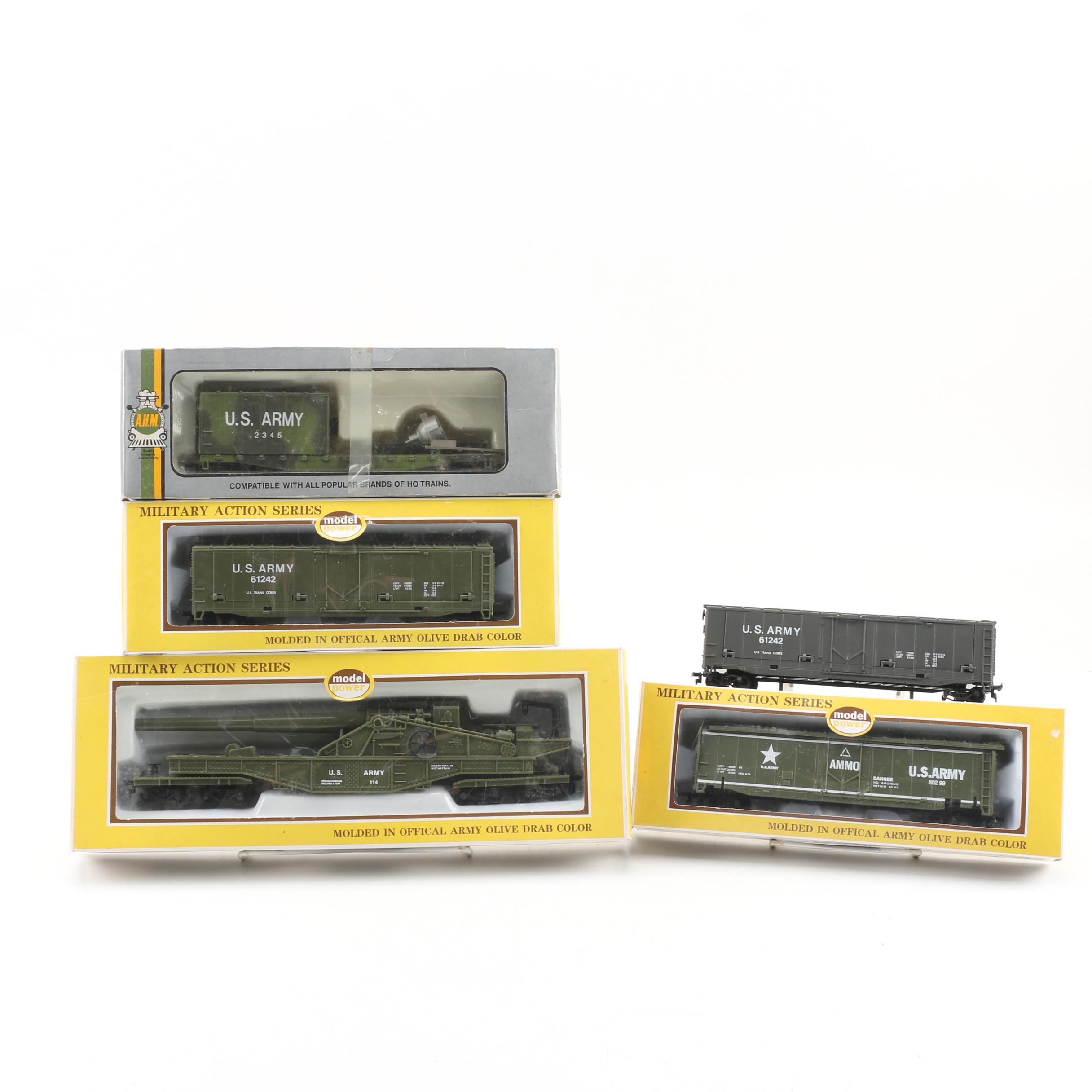 Model Power and A.H.M  Model U.S Army Trains