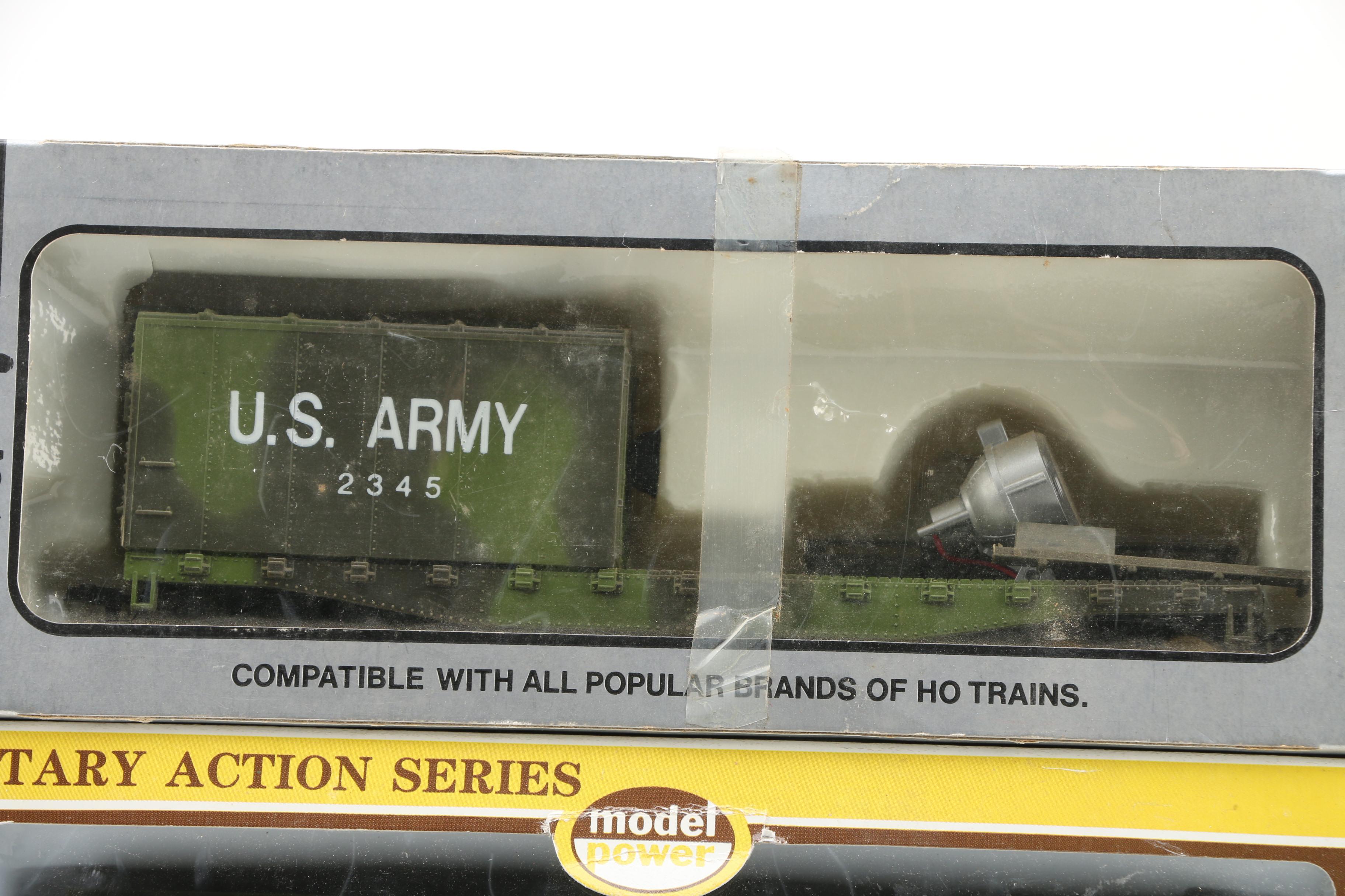 Model Power and A.H.M  Model U.S Army Trains