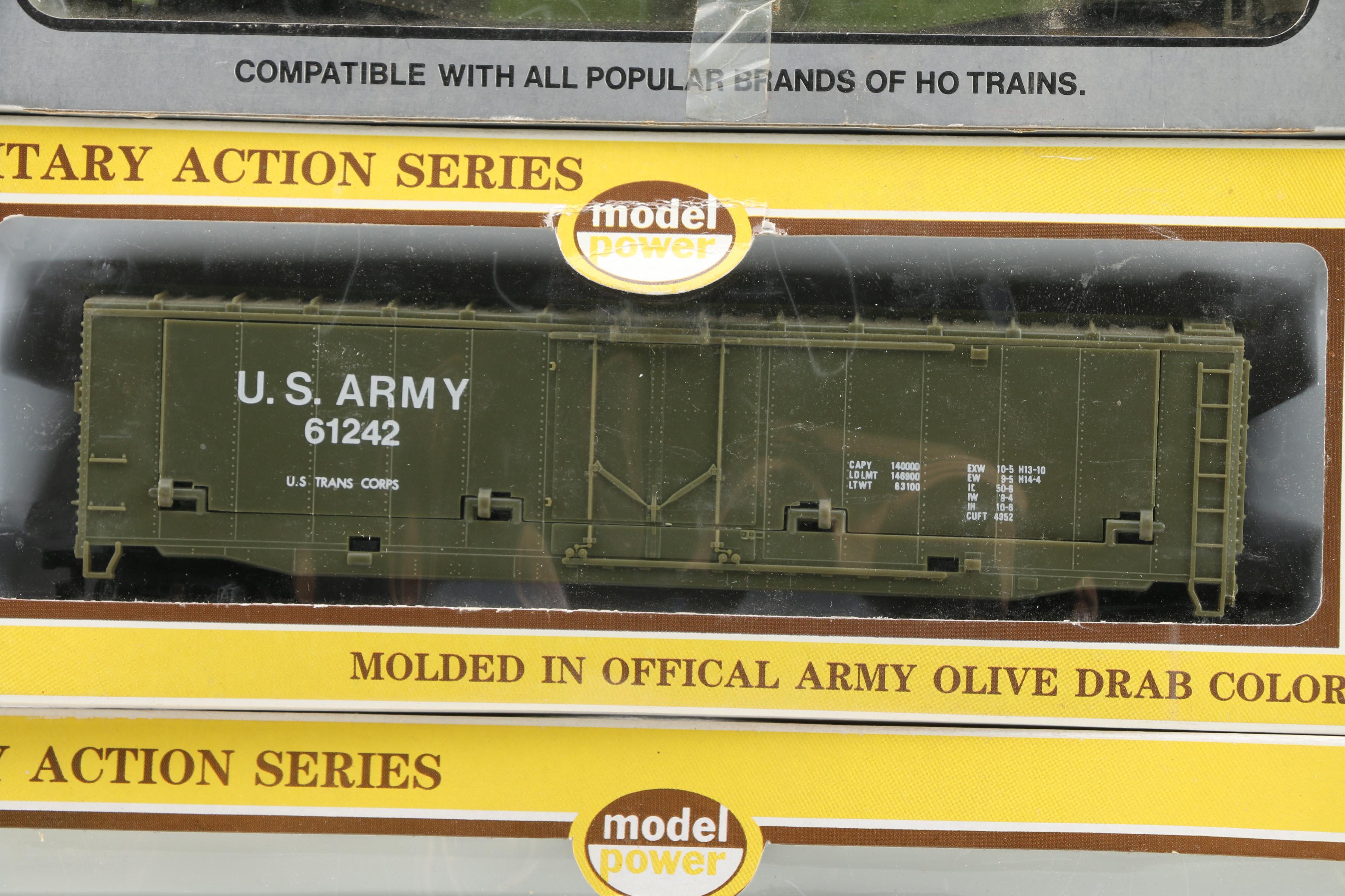 Model Power and A.H.M  Model U.S Army Trains