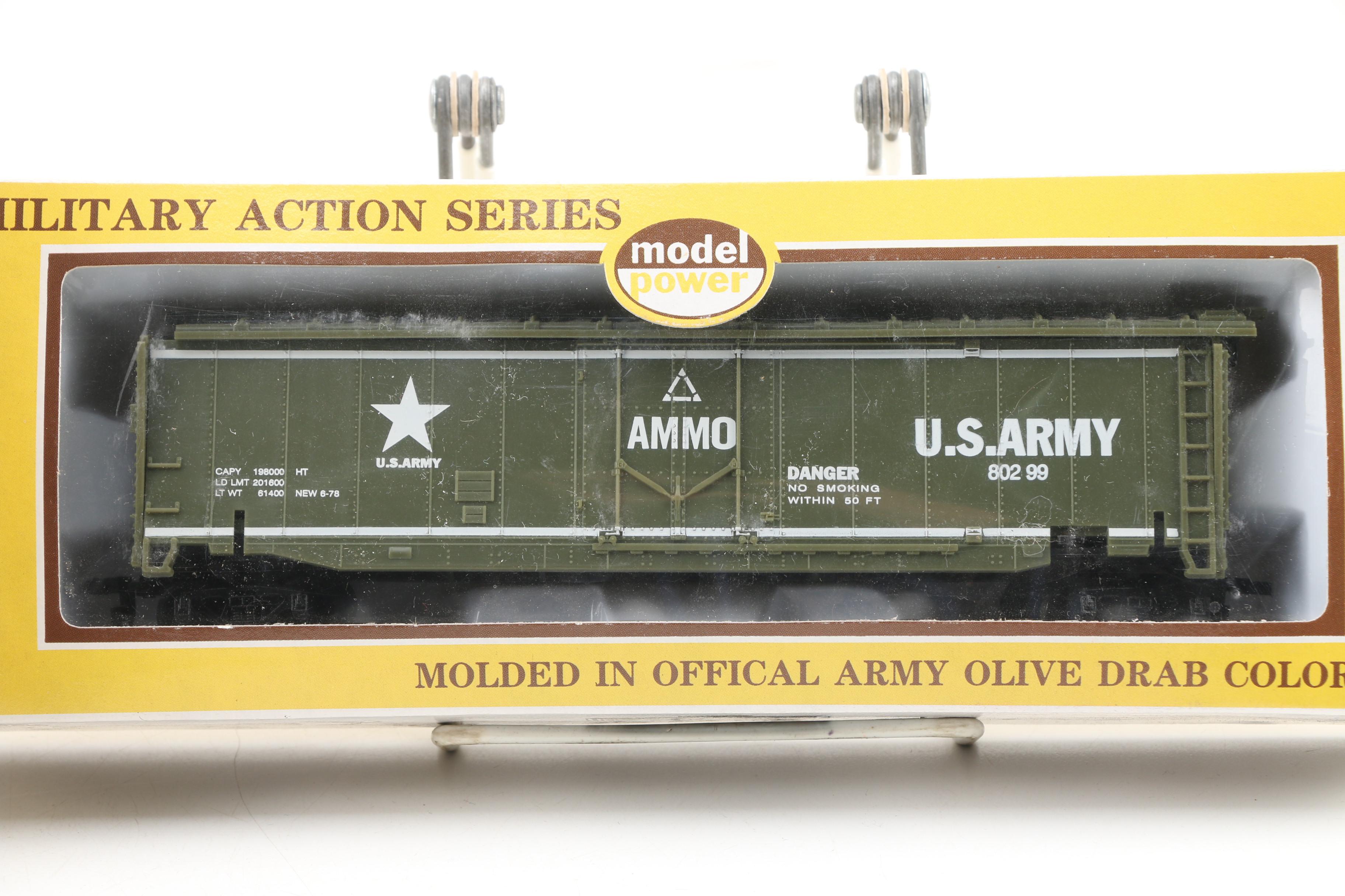 Model Power and A.H.M  Model U.S Army Trains