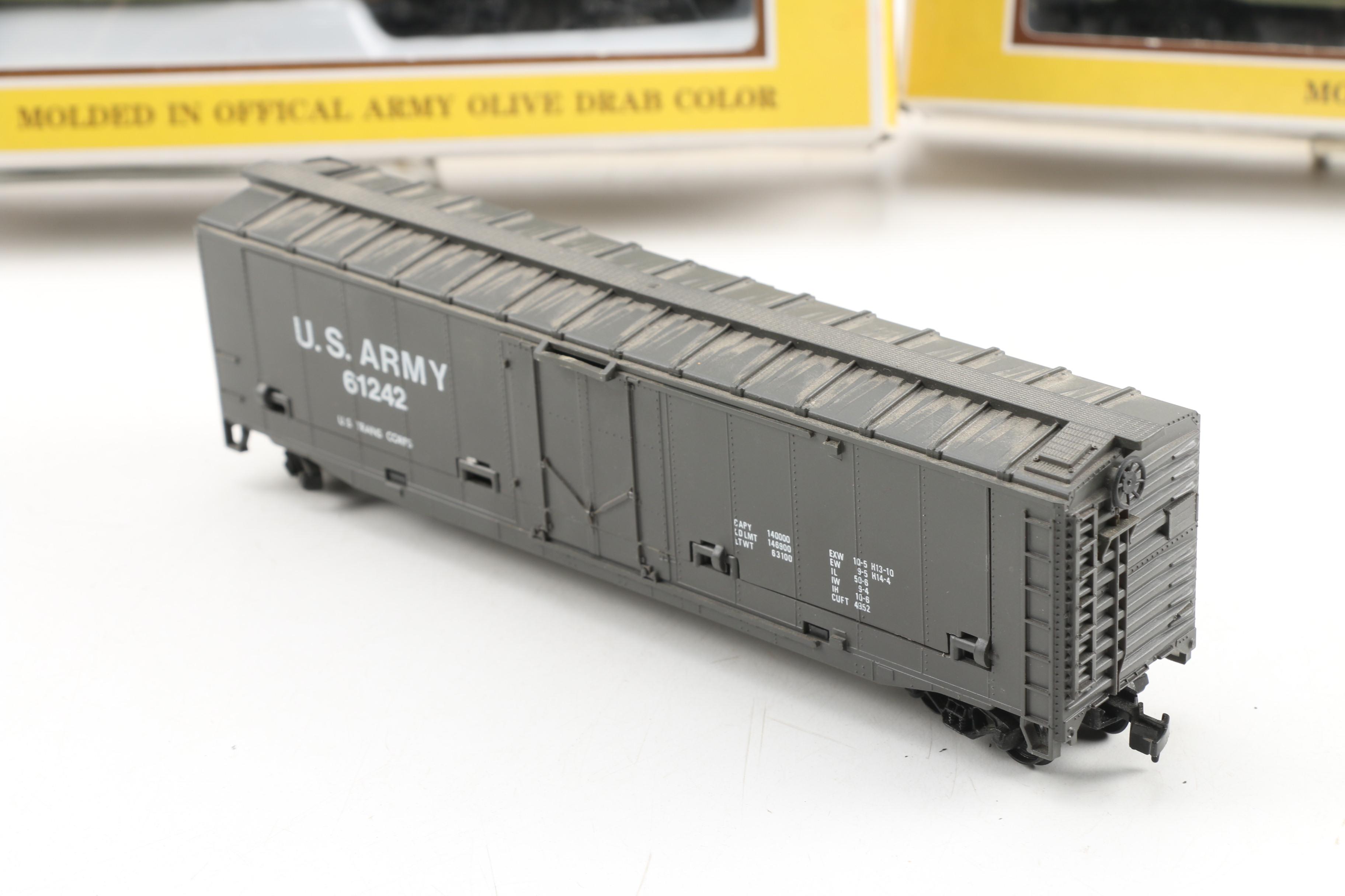 Model Power and A.H.M  Model U.S Army Trains