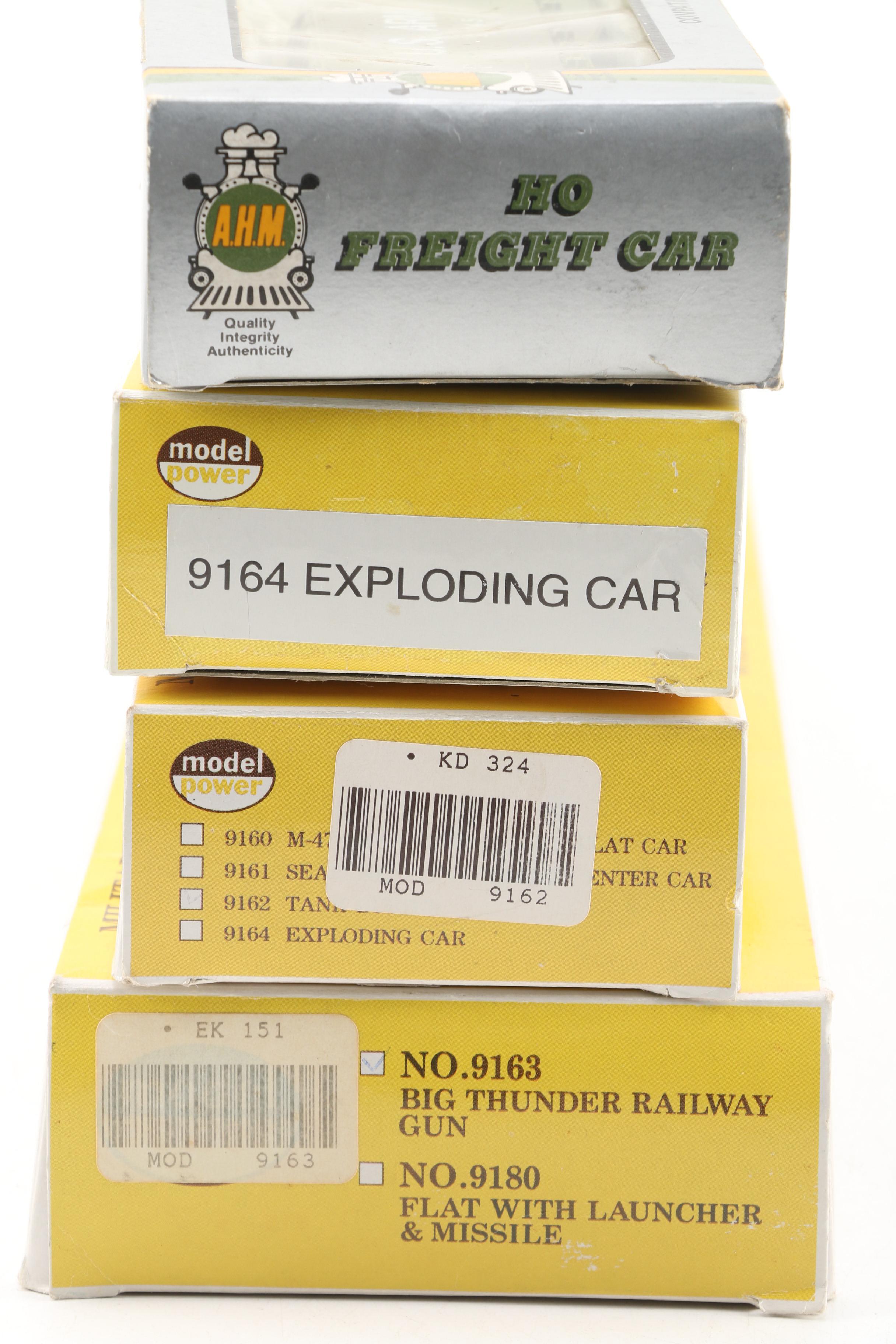 Model Power and A.H.M  Model U.S Army Trains