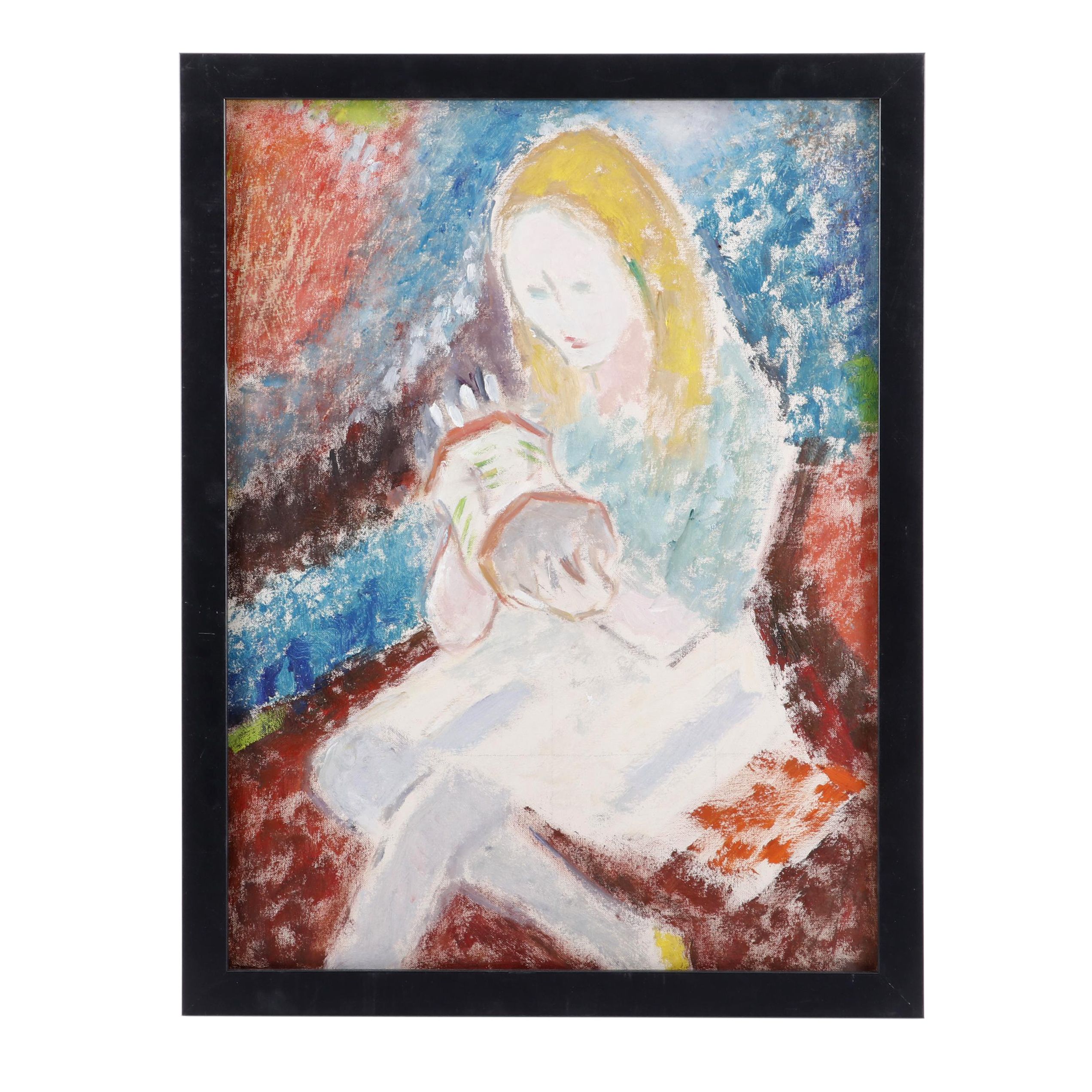 Oil Painting Attributed to Harley Perkins