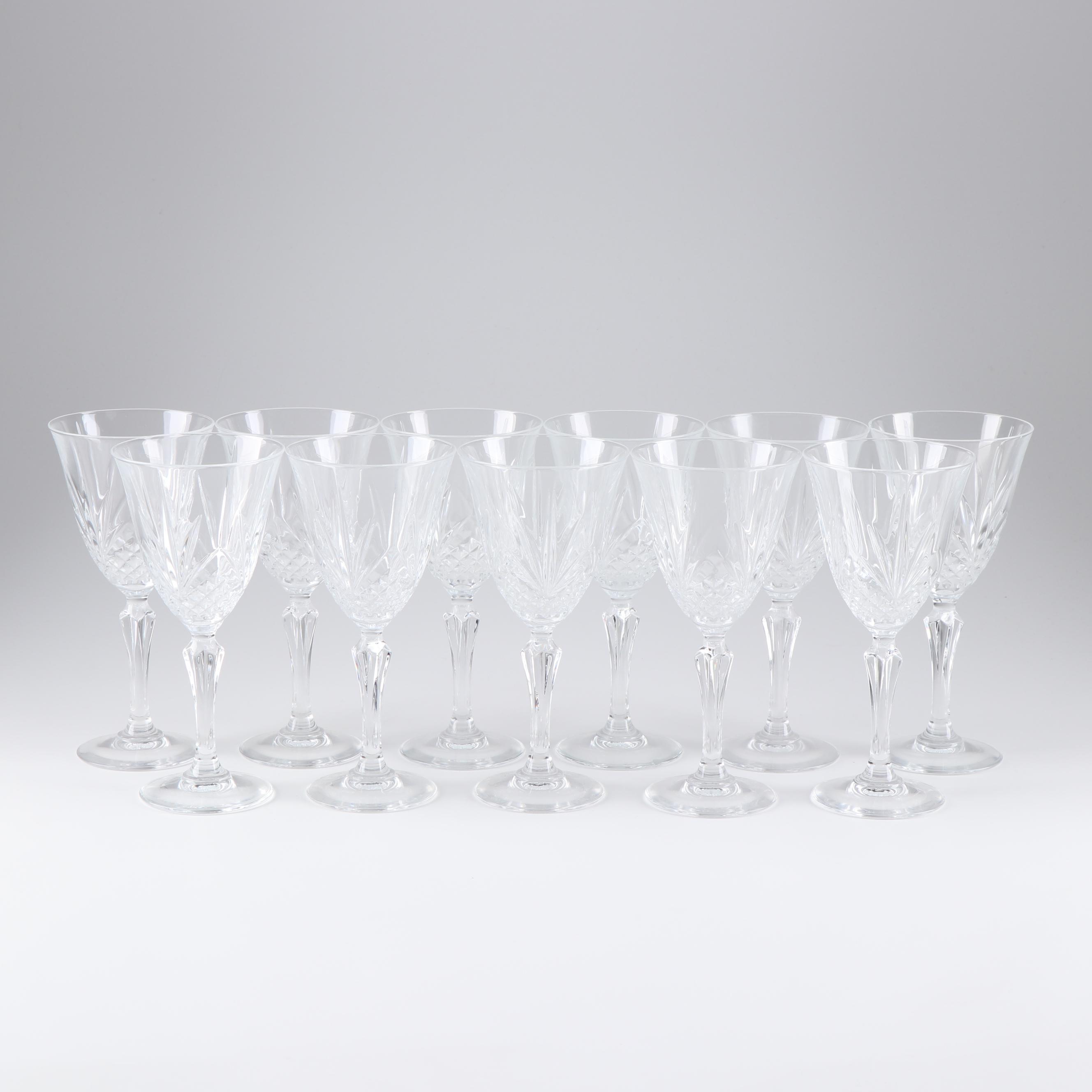 Cristal D'Arques-Durand "Masquerade" Crystal Stemware