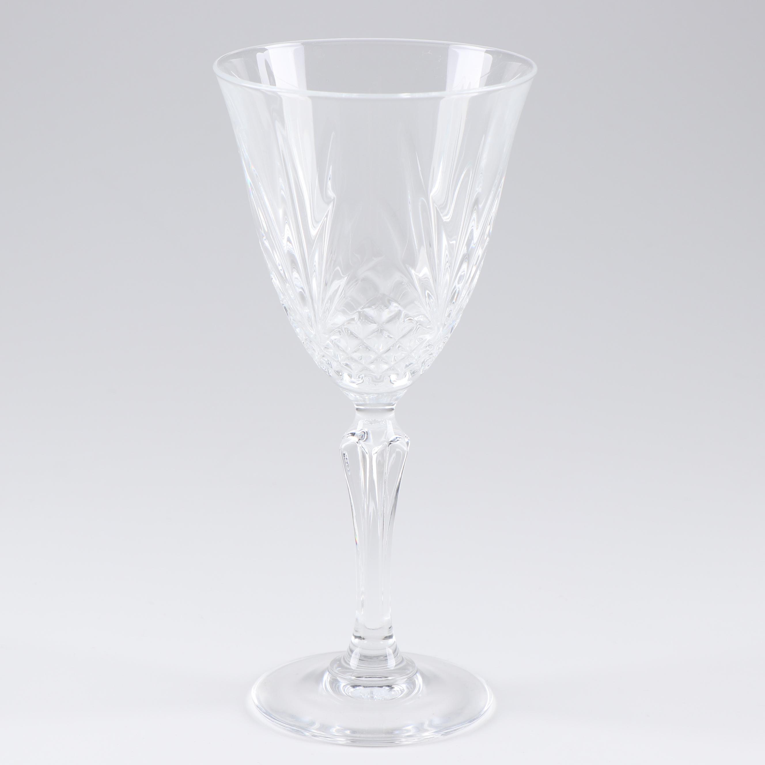 Cristal D'Arques-Durand "Masquerade" Crystal Stemware