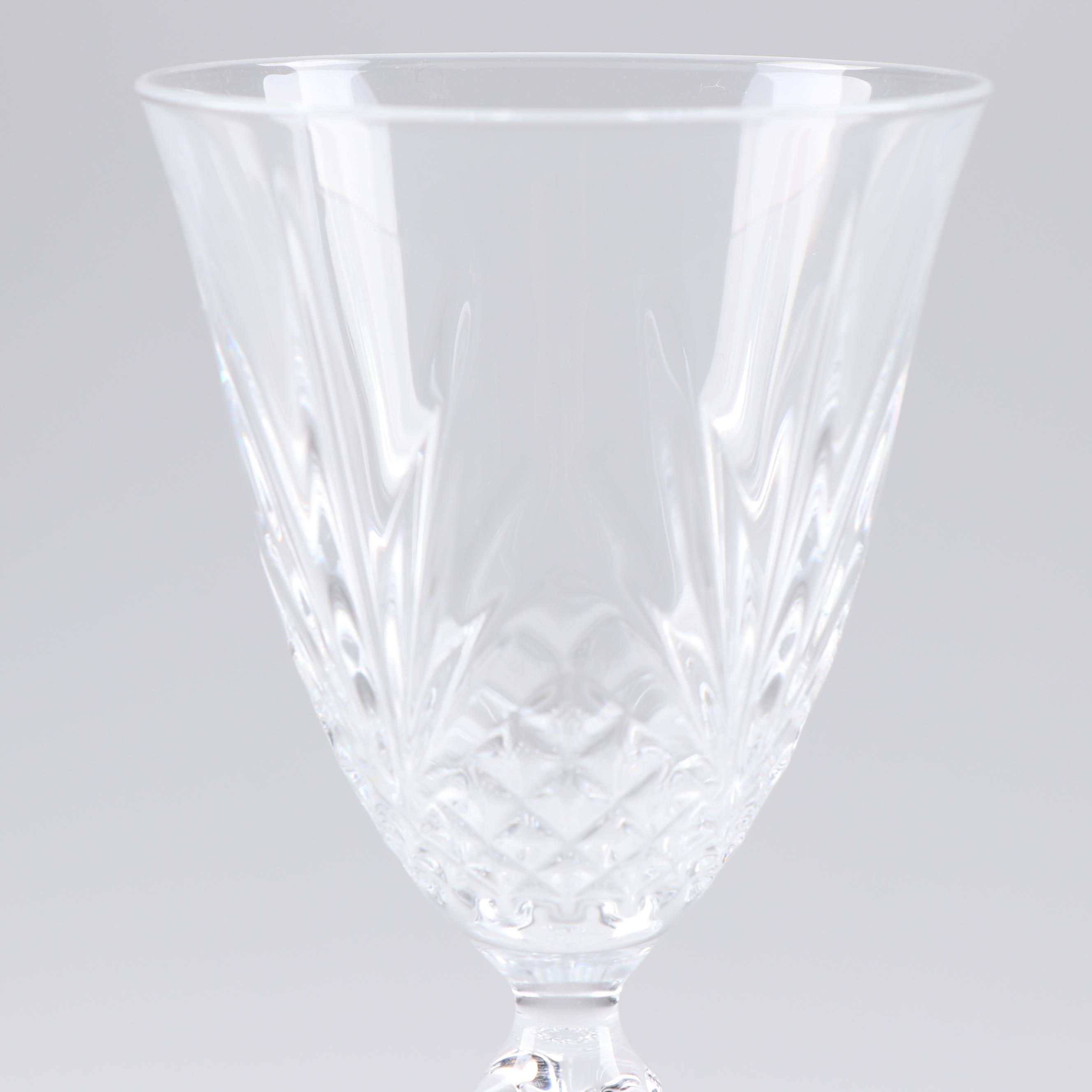 Cristal D'Arques-Durand "Masquerade" Crystal Stemware
