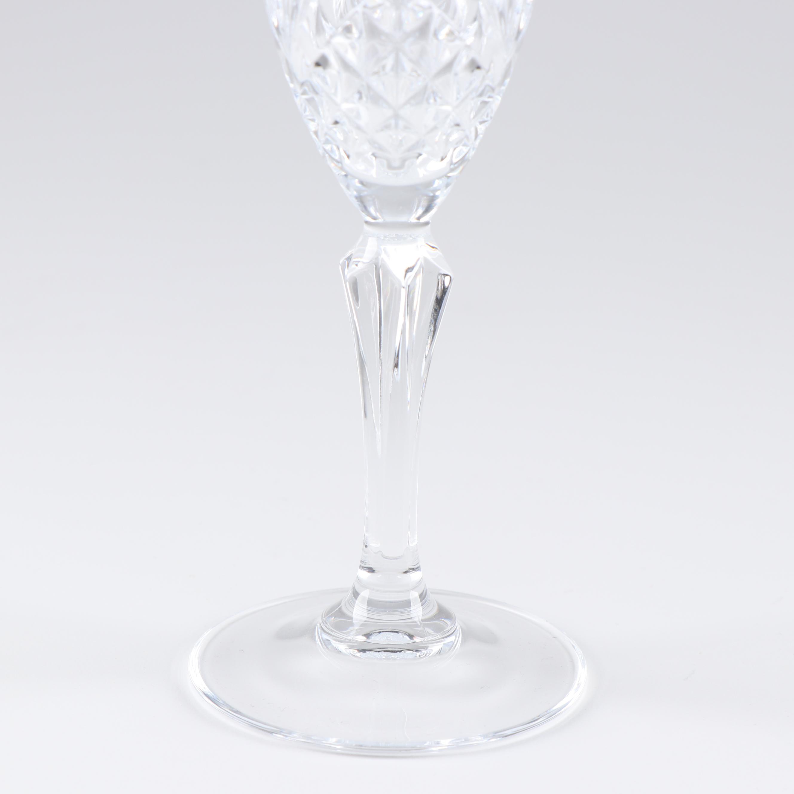 Cristal D'Arques-Durand "Masquerade" Crystal Stemware