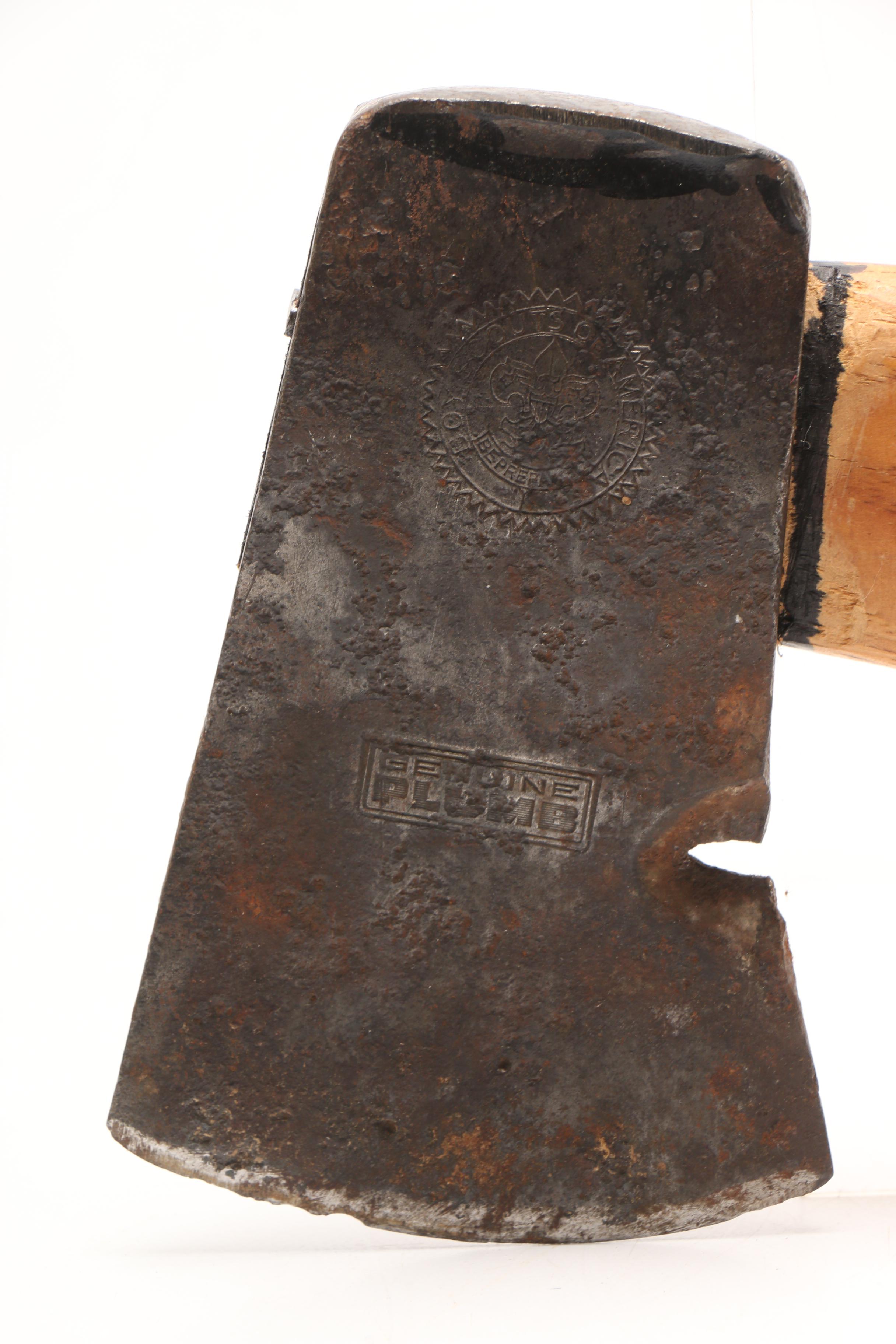 Bridgeport and Plumb Boy Scouts of America Hatchet Axes
