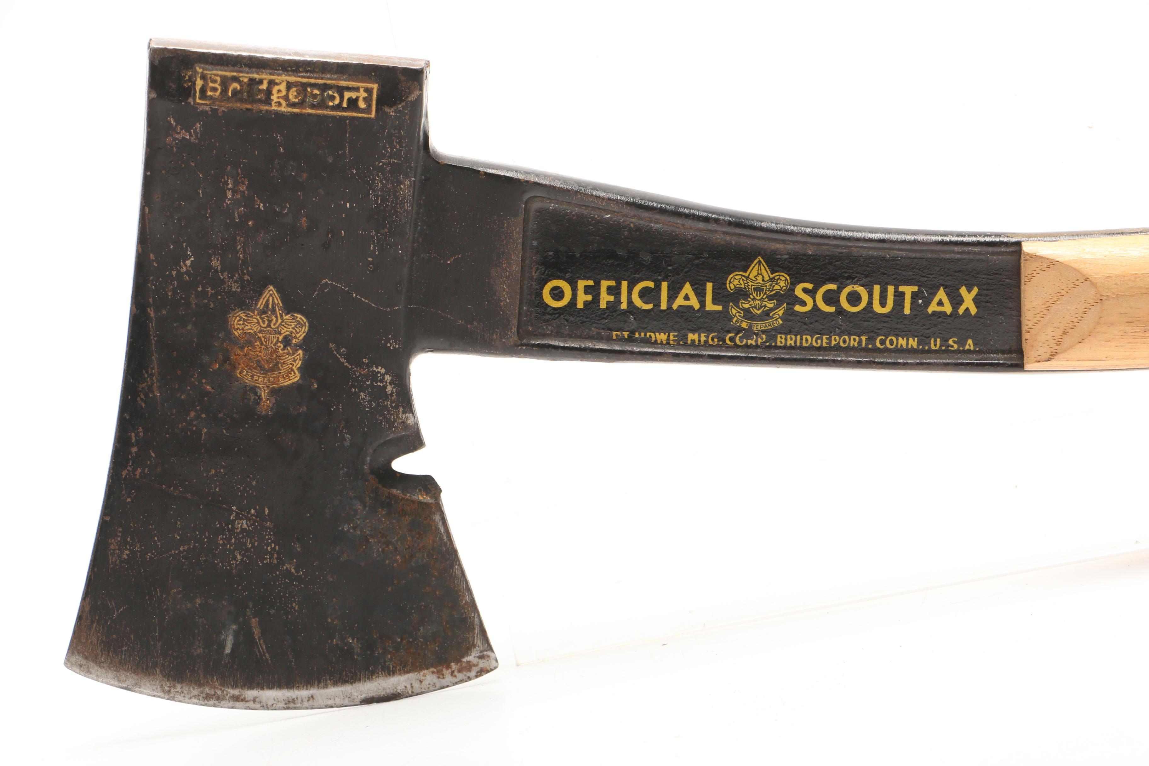Bridgeport and Plumb Boy Scouts of America Hatchet Axes