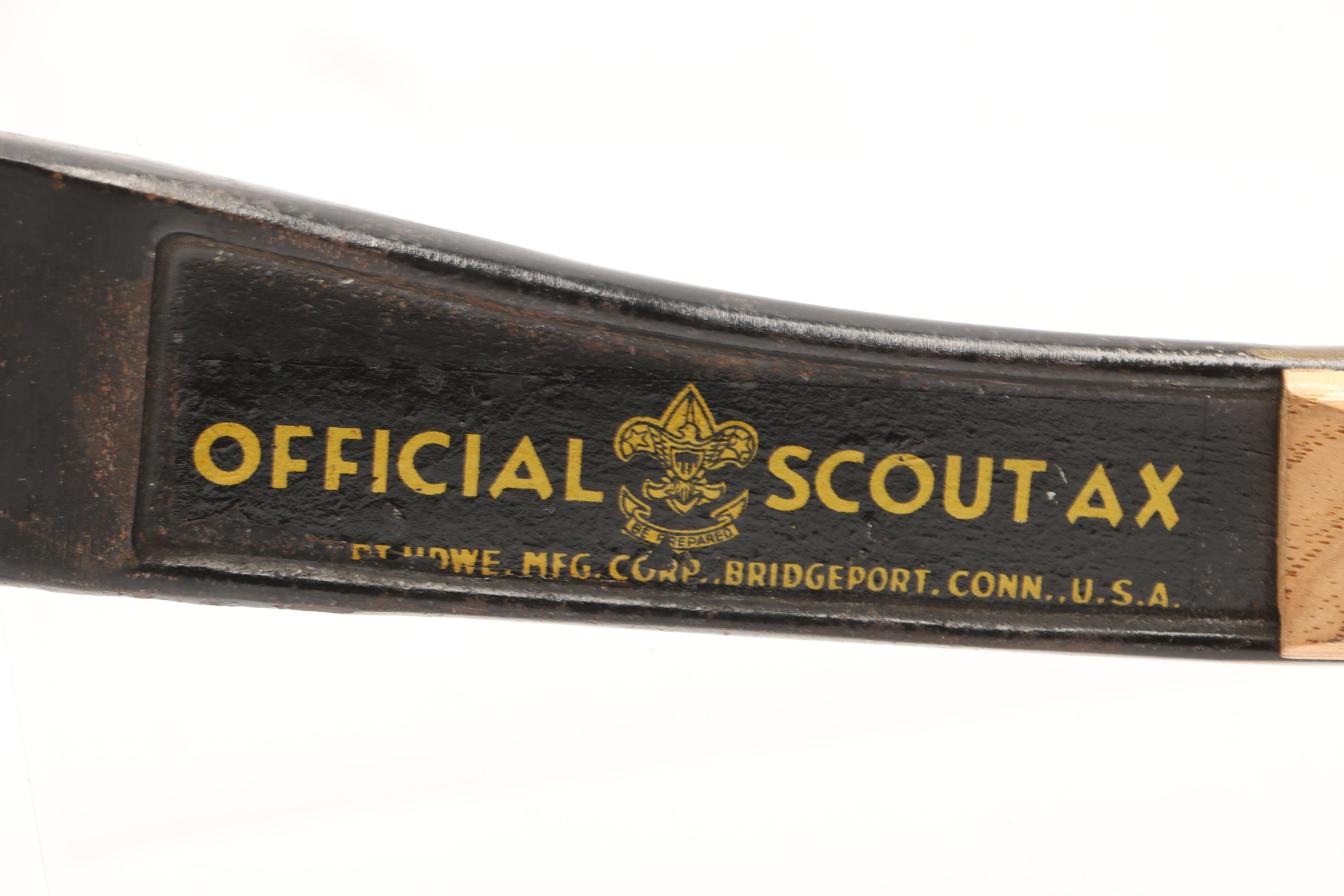 Bridgeport and Plumb Boy Scouts of America Hatchet Axes