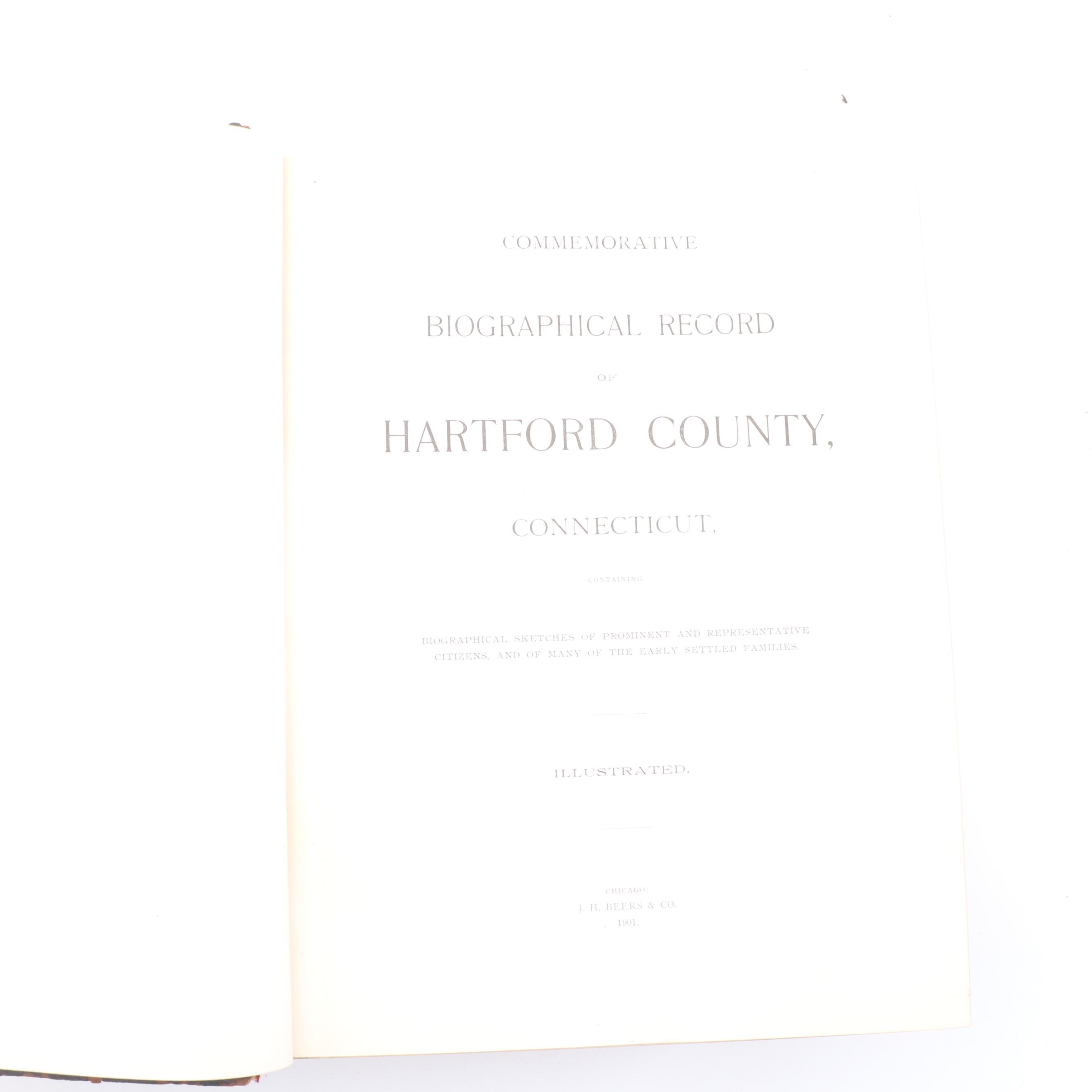 Record of Hartford County, Connecticut", 1901 EBTH