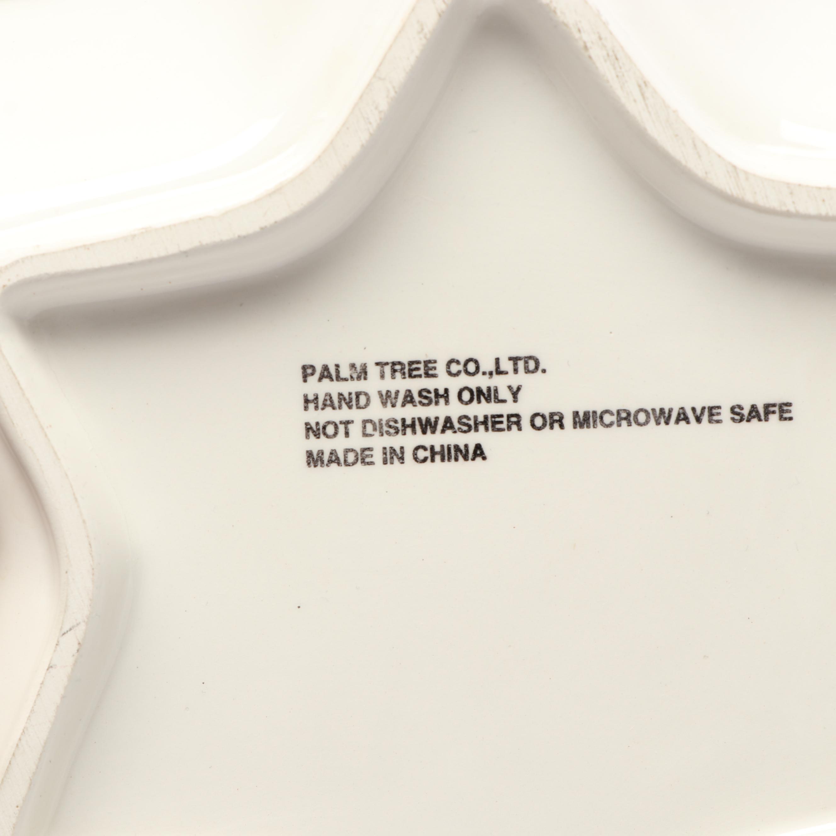 Crystal Judaica Decor Including Waterford Tray and Jim Karg Glass Paperweight
