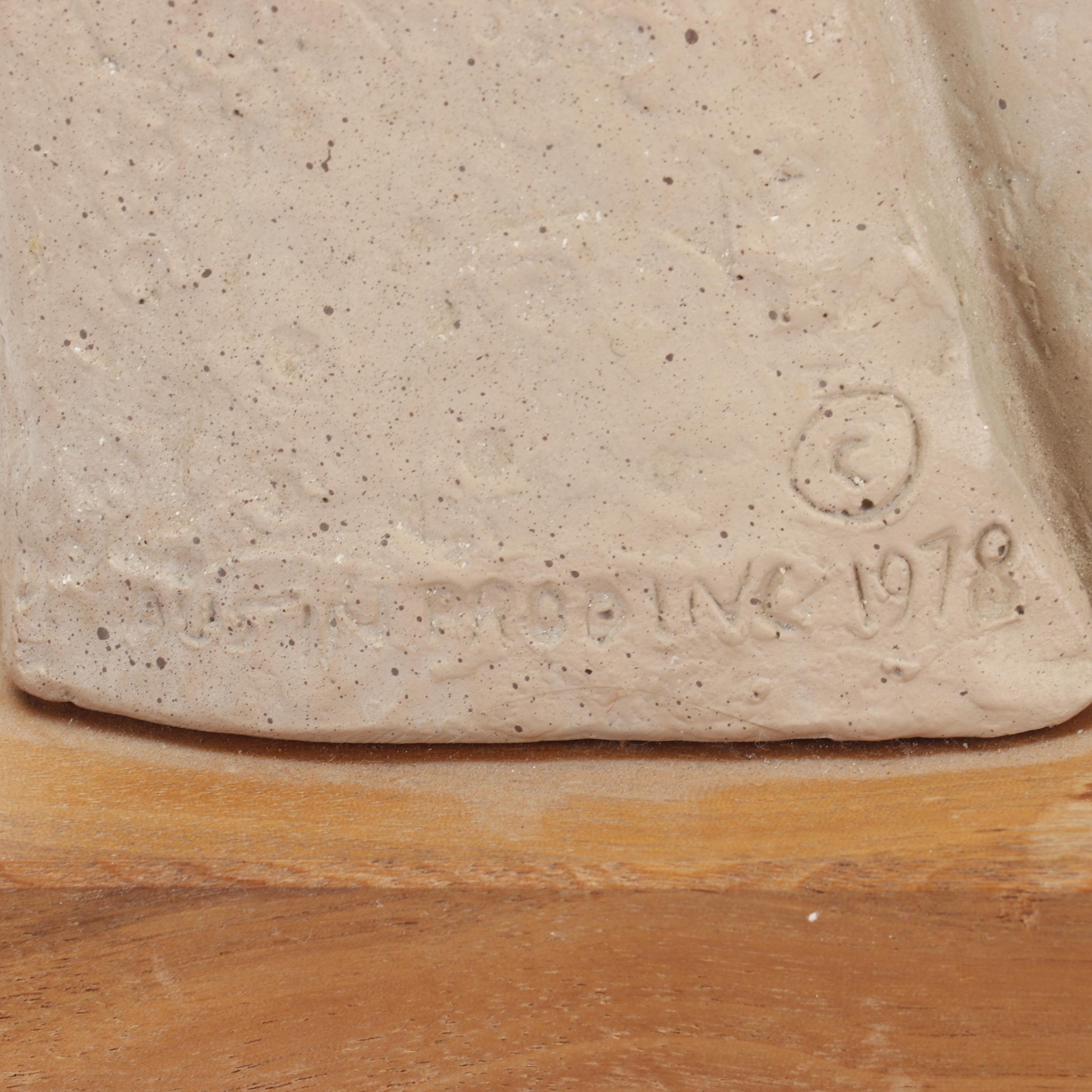 Claud Le Clerc for Austin Productions Plaster Sculpture "Happily Ever After"