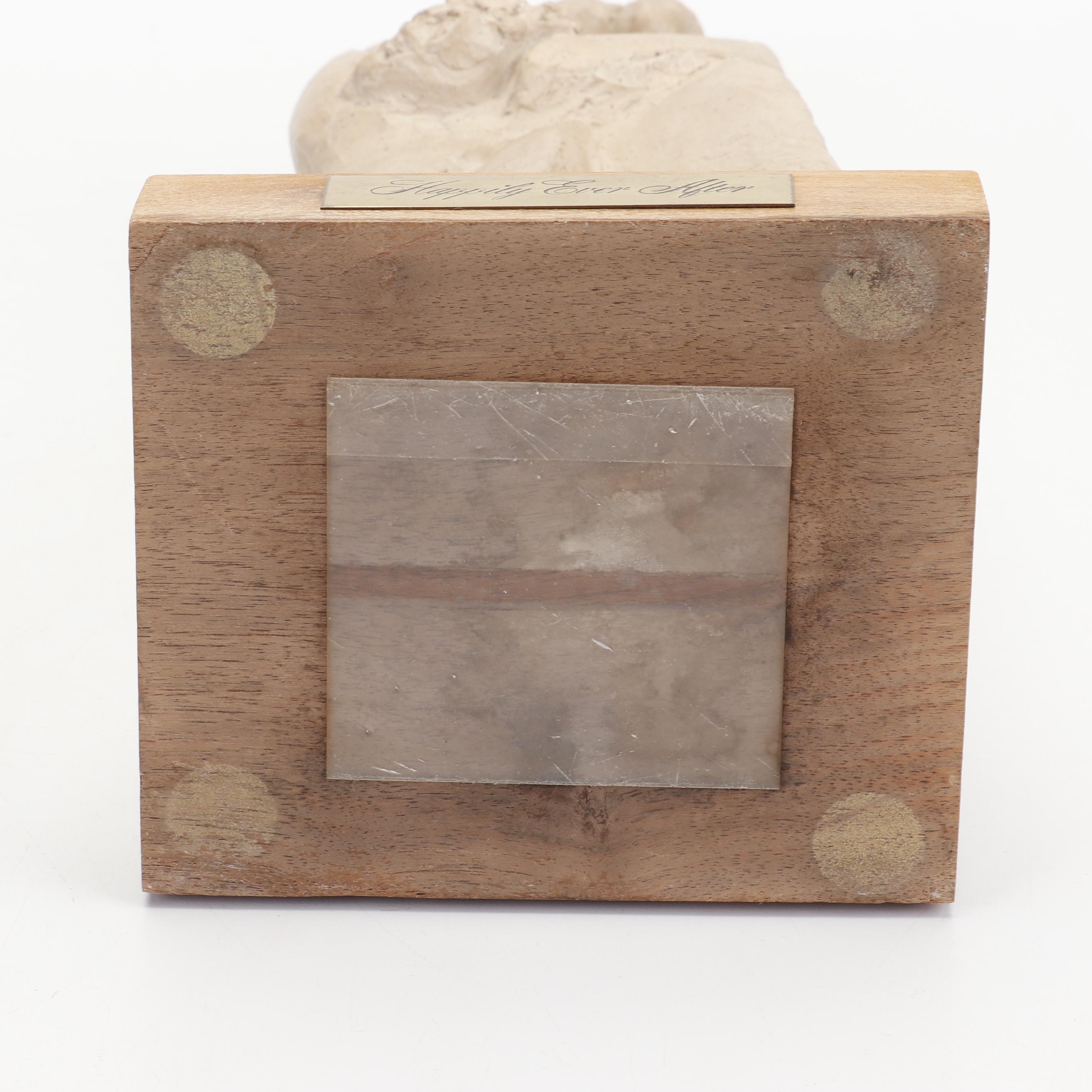 Claud Le Clerc for Austin Productions Plaster Sculpture "Happily Ever After"