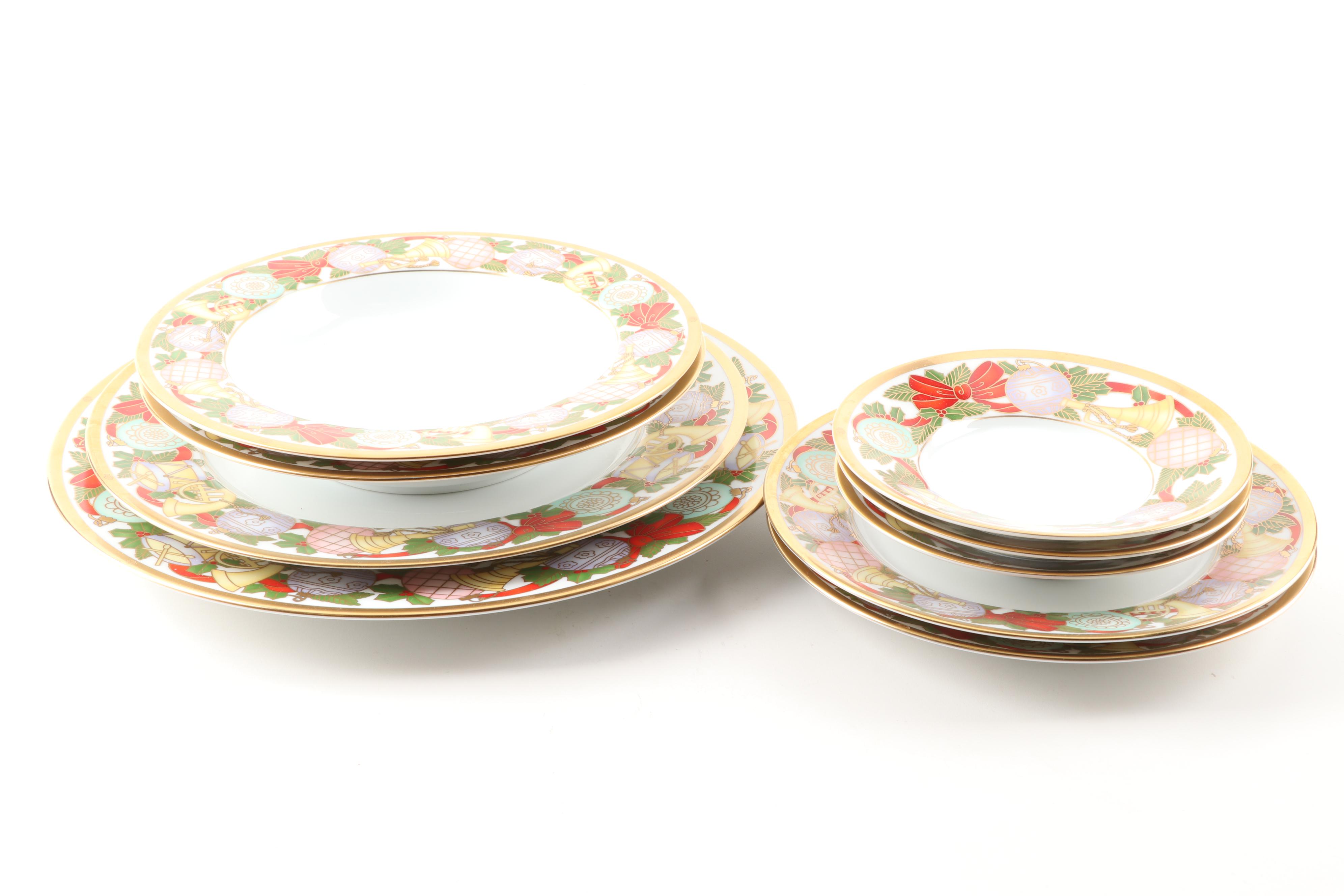 Christian Dior China "Dior Christmas" Dinnerware