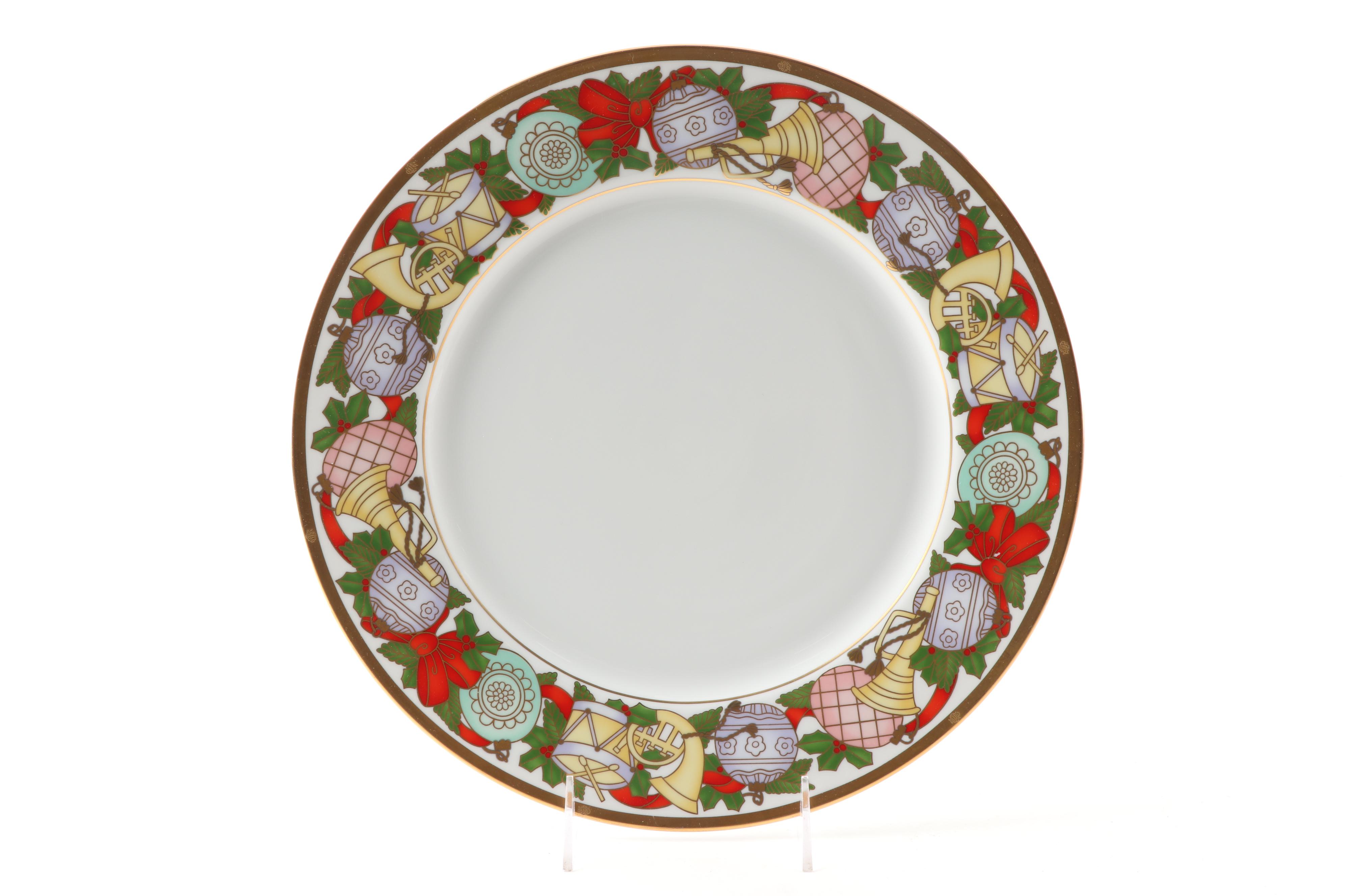 Christian Dior China "Dior Christmas" Dinnerware