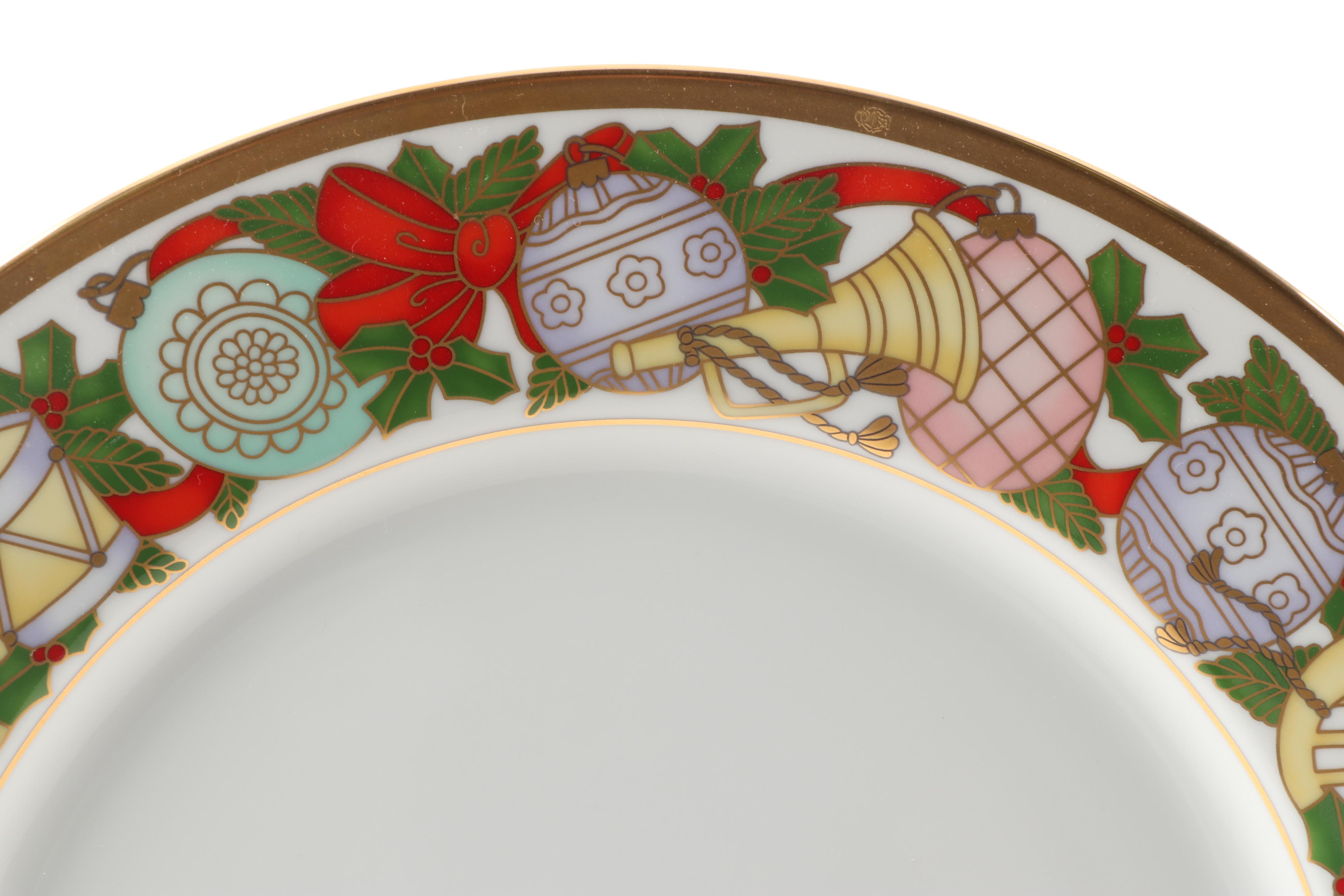 Christian Dior China "Dior Christmas" Dinnerware