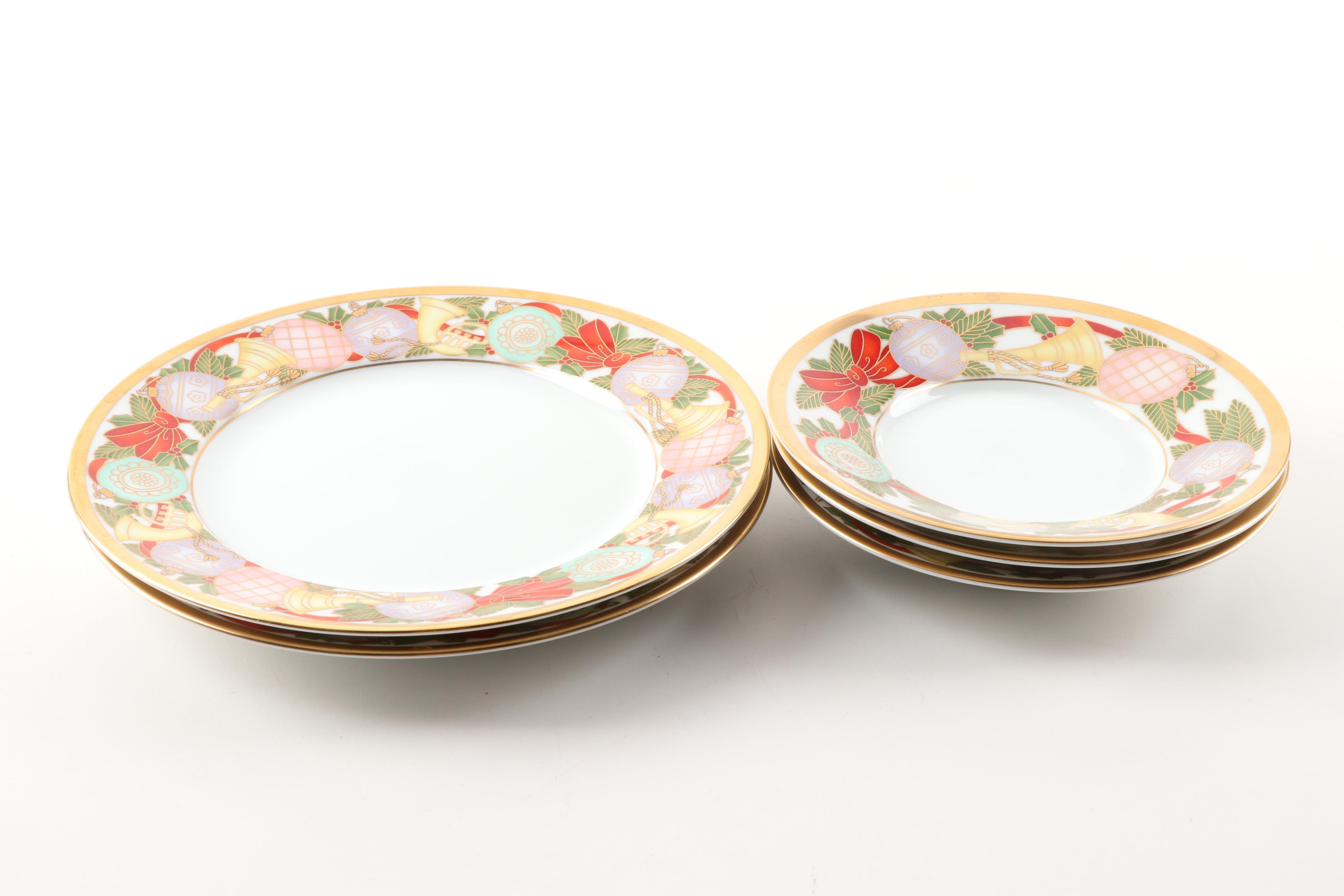 Christian Dior China "Dior Christmas" Dinnerware